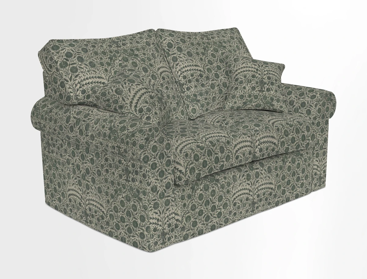 Upperton 2.5 Seater Sofa in Two Tone Plain Biscuit