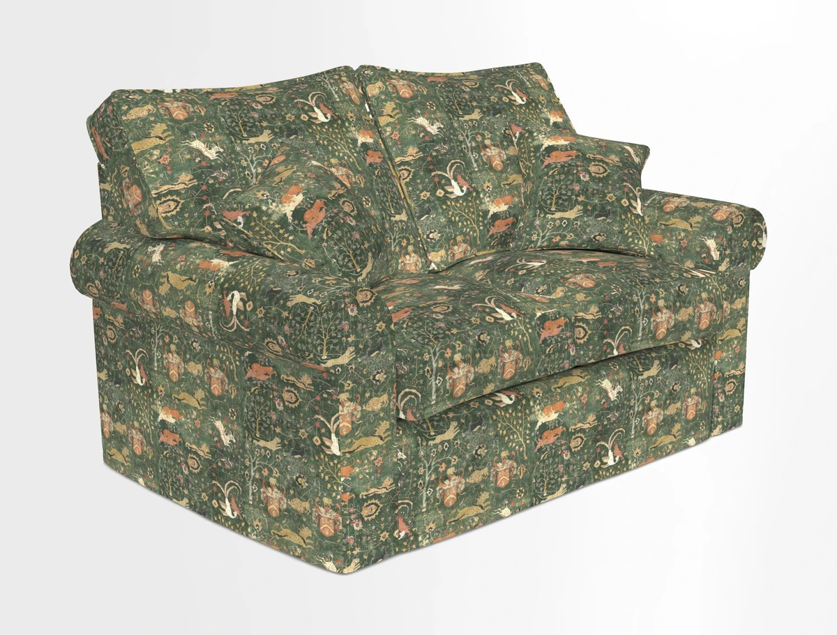 Upperton 2.5 Seater Sofa in Two Tone Plain Biscuit