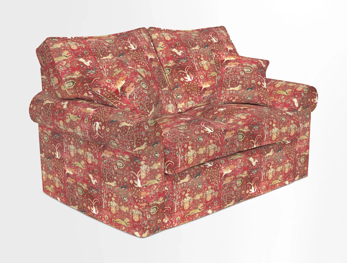 Upperton 2.5 Seater Sofa in Two Tone Plain Biscuit