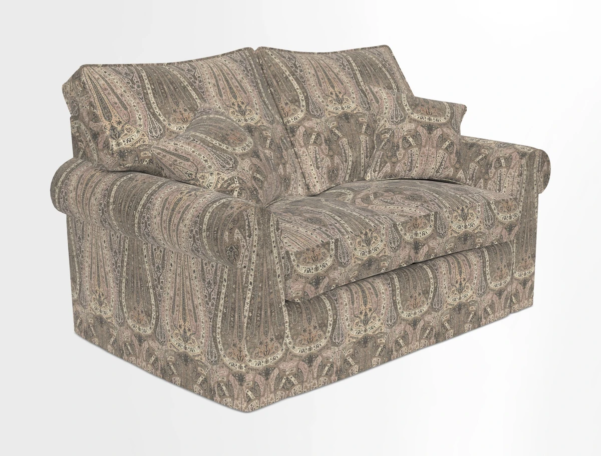Upperton 2.5 Seater Sofa in Two Tone Plain Biscuit
