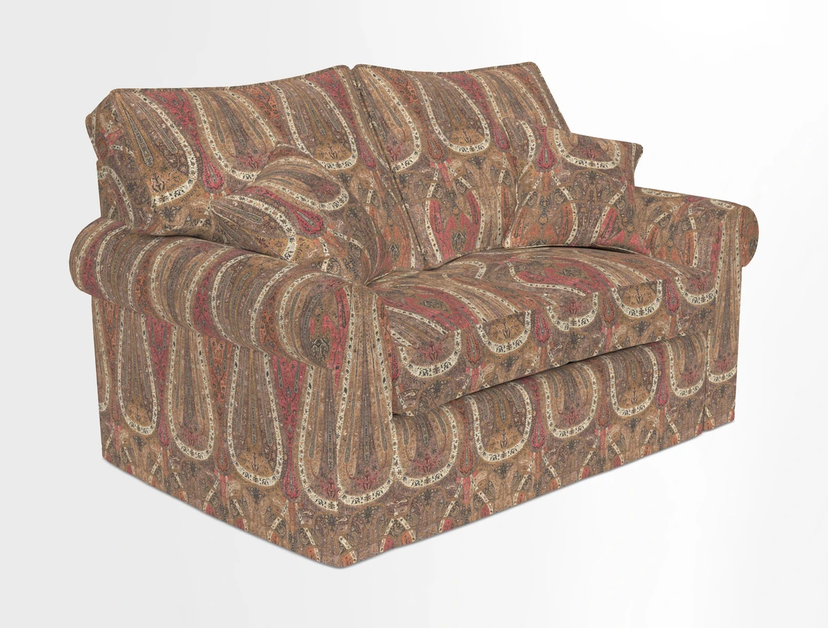 Upperton 2.5 Seater Sofa in Two Tone Plain Biscuit