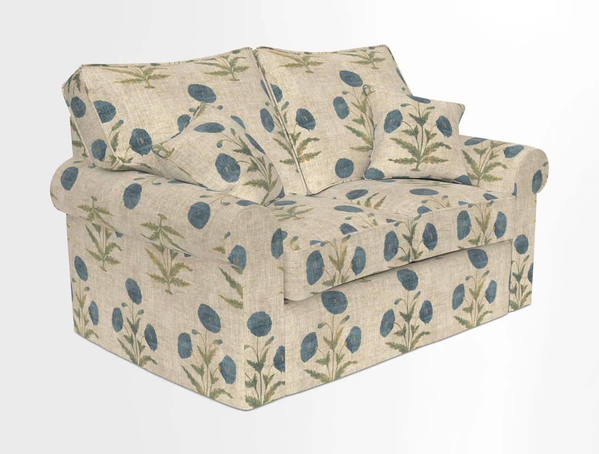 Upperton 2.5 Seater Sofa in Two Tone Plain Biscuit