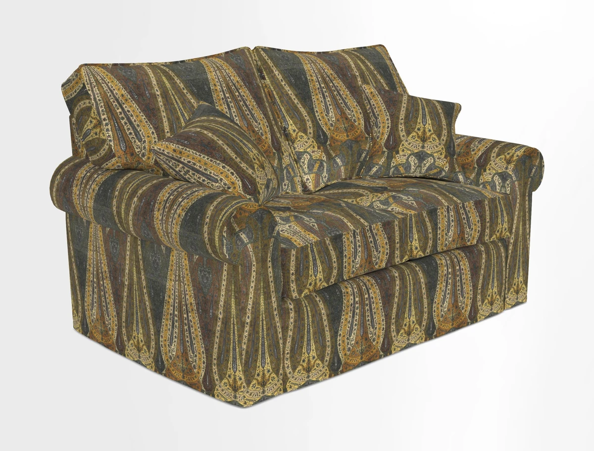 Upperton 2.5 Seater Sofa in Two Tone Plain Biscuit