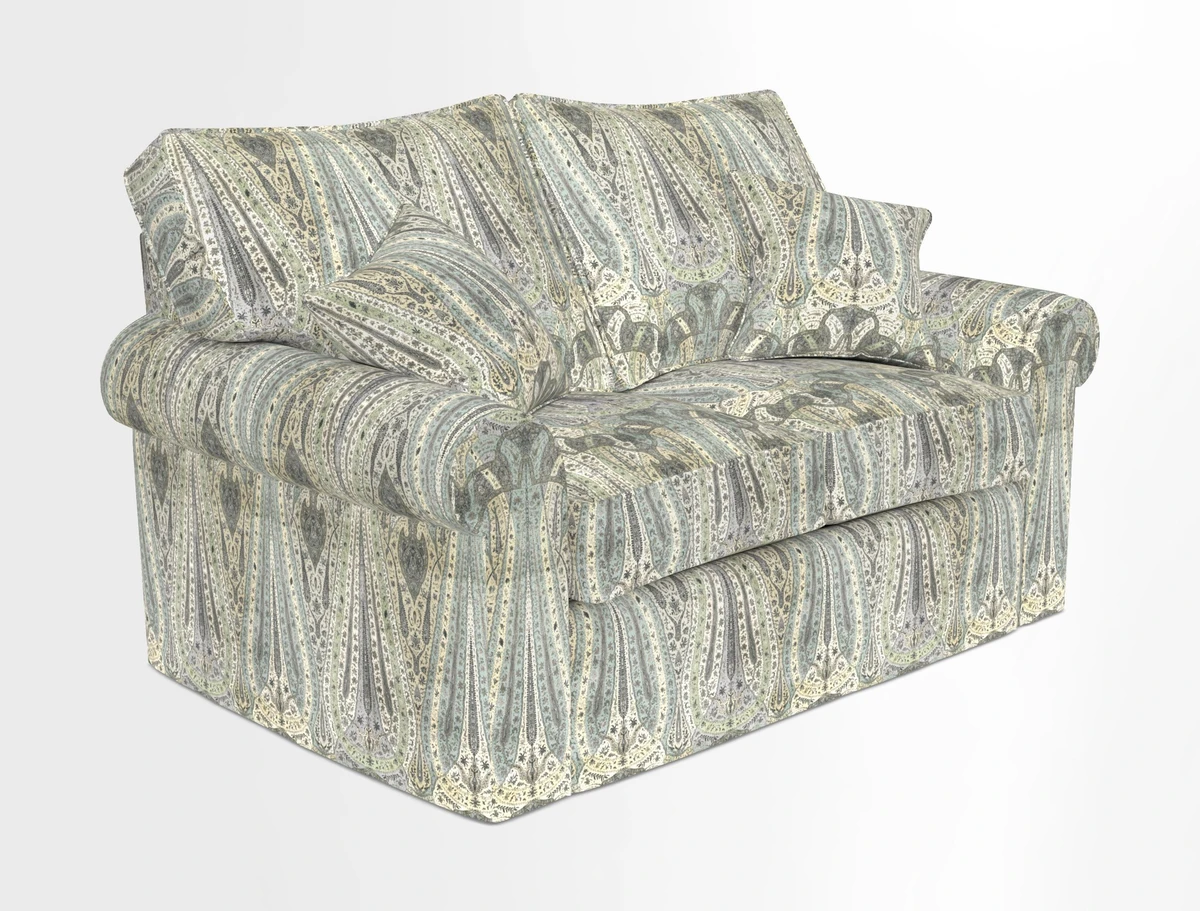 Upperton 2.5 Seater Sofa in Two Tone Plain Biscuit