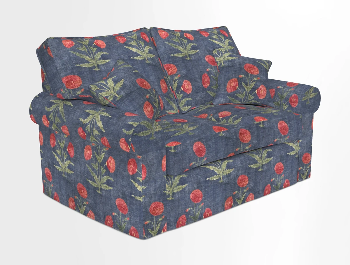 Upperton 2.5 Seater Sofa in Two Tone Plain Biscuit