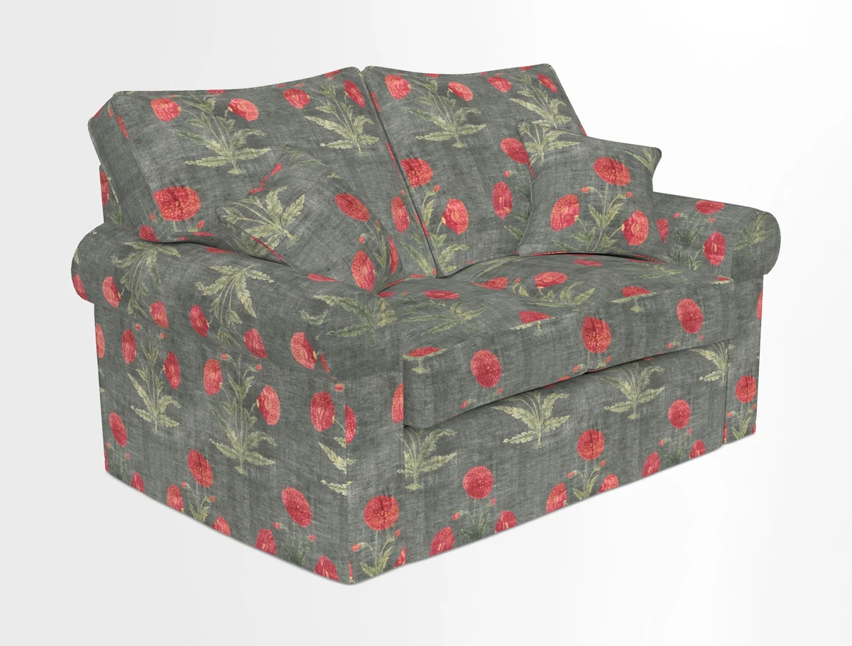 Upperton 2.5 Seater Sofa in Two Tone Plain Biscuit