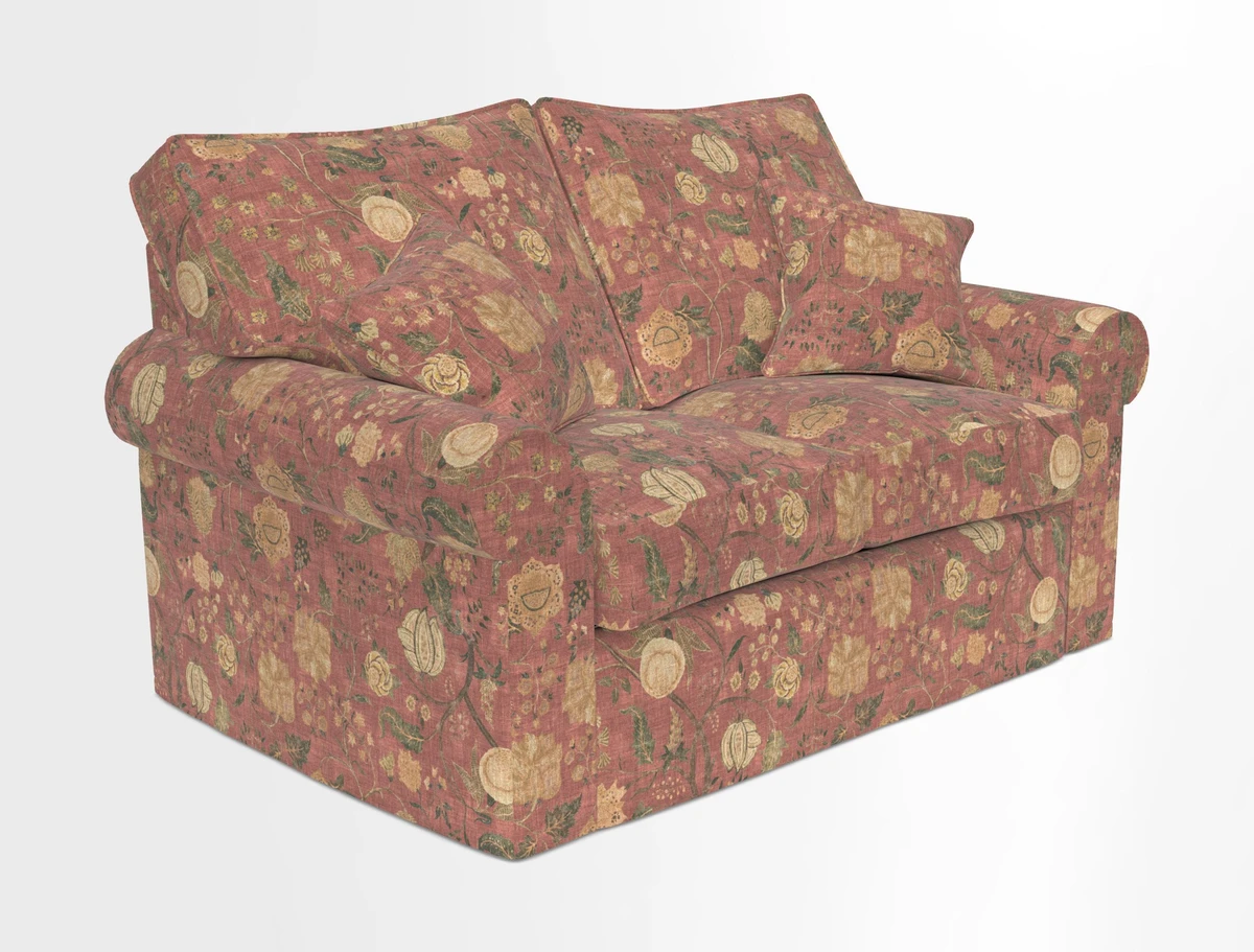 Upperton 2.5 Seater Sofa in Two Tone Plain Biscuit