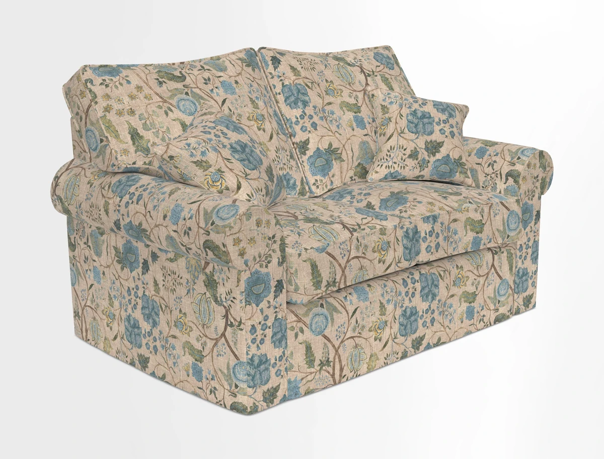 Upperton 2.5 Seater Sofa in Two Tone Plain Biscuit