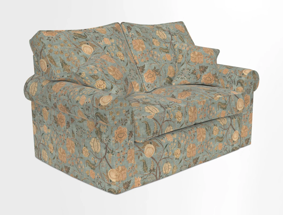 Upperton 2.5 Seater Sofa in Two Tone Plain Biscuit