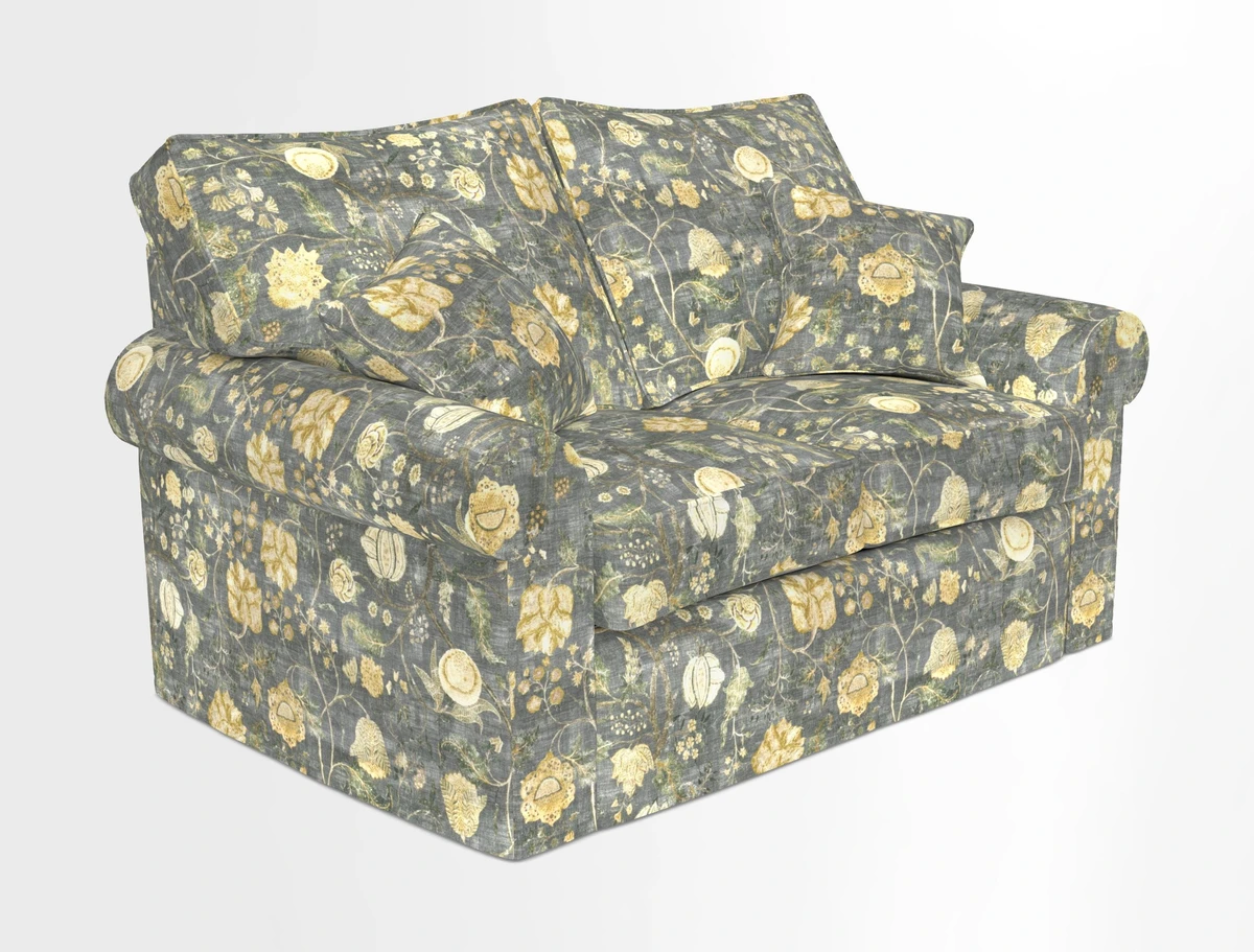 Upperton 2.5 Seater Sofa in Two Tone Plain Biscuit