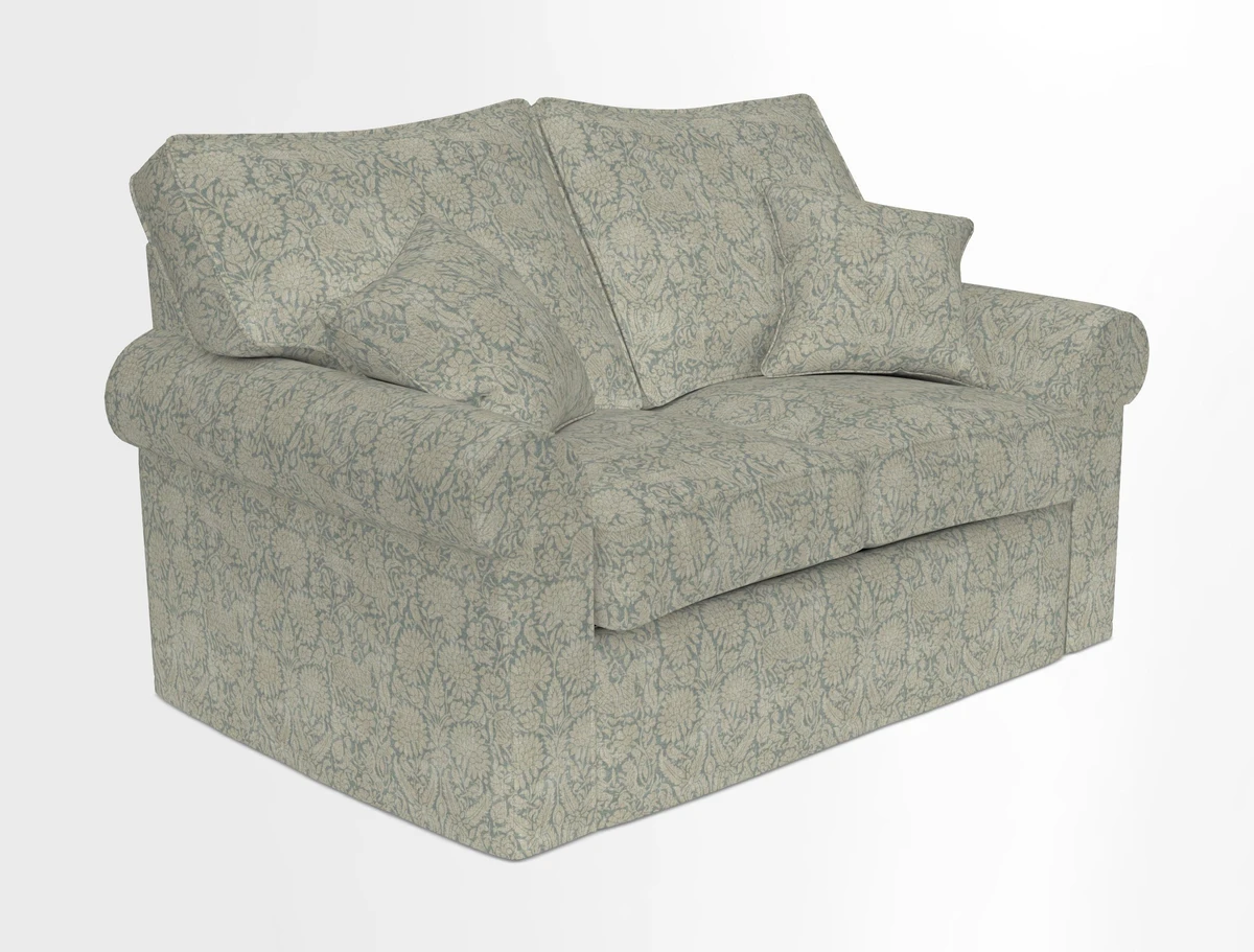 Upperton 2.5 Seater Sofa in Two Tone Plain Biscuit
