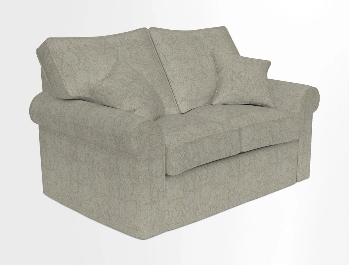 Upperton 2.5 Seater Sofa in Two Tone Plain Biscuit