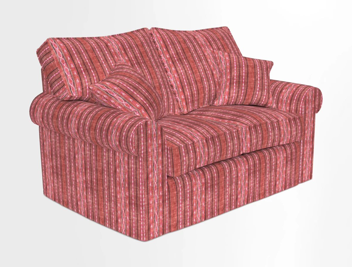 Upperton 2.5 Seater Sofa in Two Tone Plain Biscuit