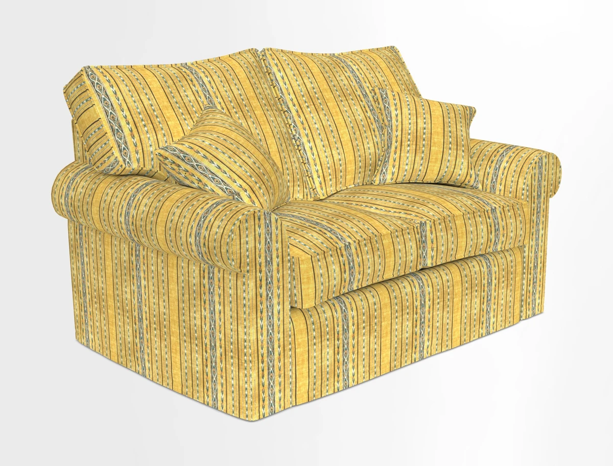 Upperton 2.5 Seater Sofa in Two Tone Plain Biscuit