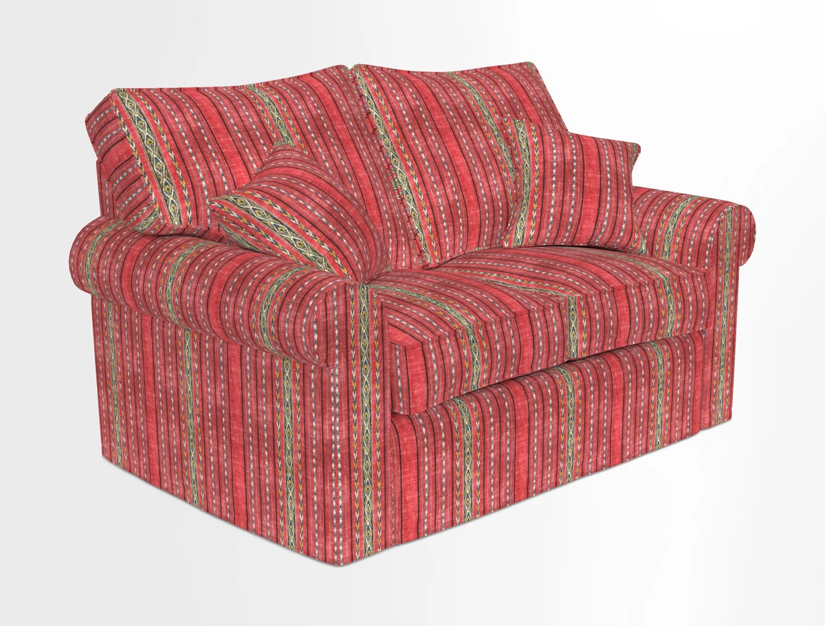 Upperton 2.5 Seater Sofa in Two Tone Plain Biscuit