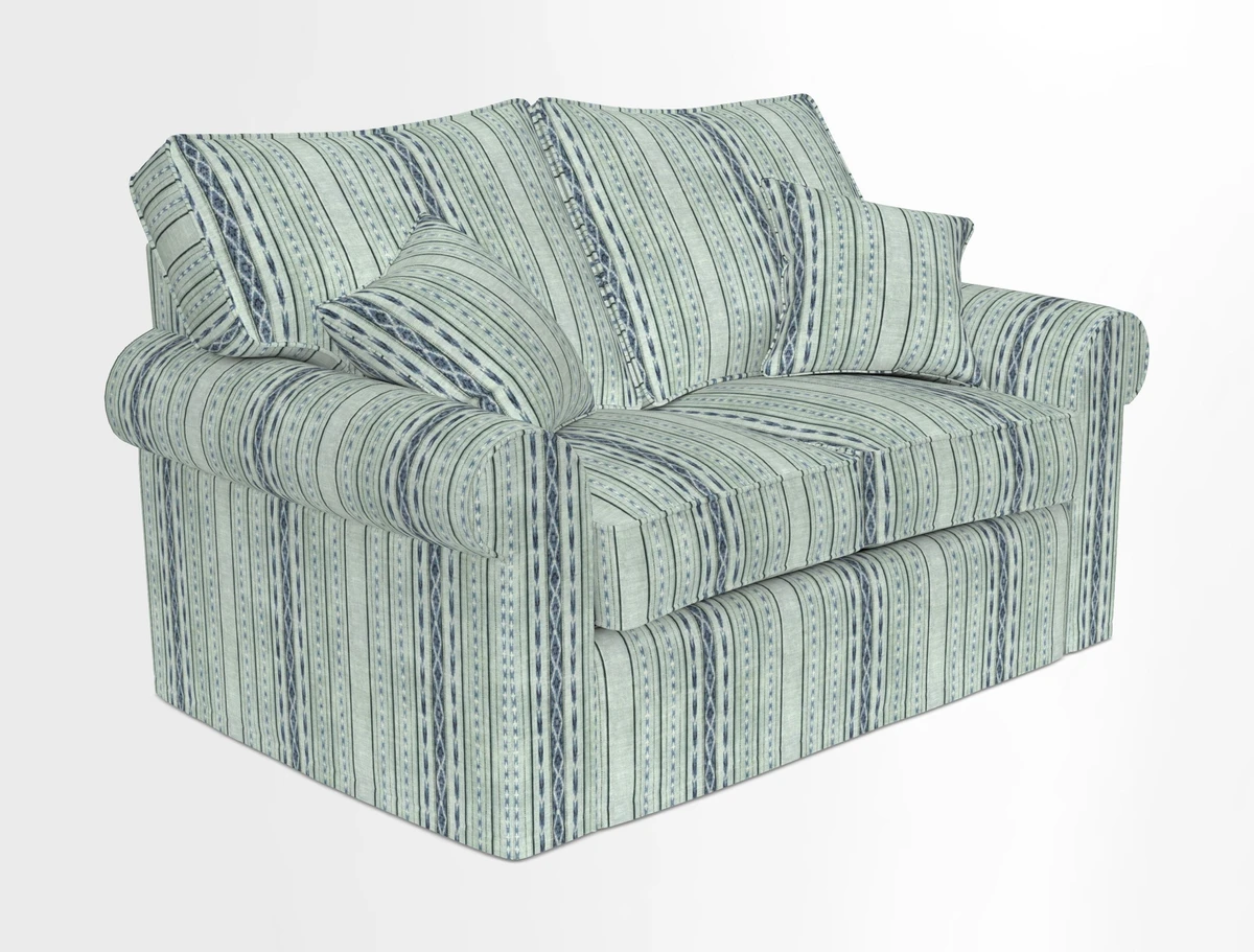Upperton 2.5 Seater Sofa in Two Tone Plain Biscuit