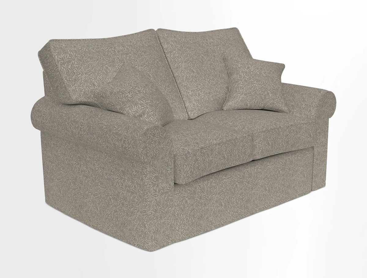 Upperton 2.5 Seater Sofa in Two Tone Plain Biscuit