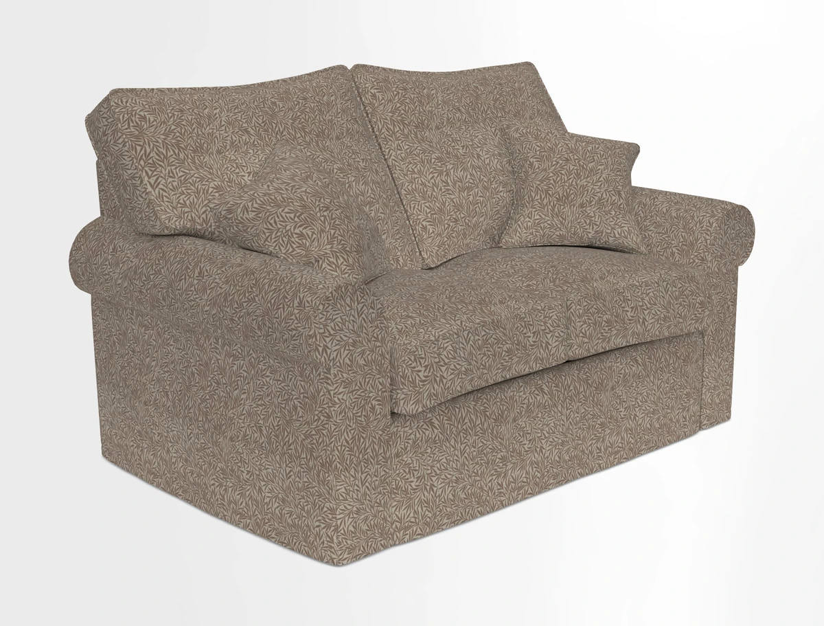 Upperton 2.5 Seater Sofa in Two Tone Plain Biscuit