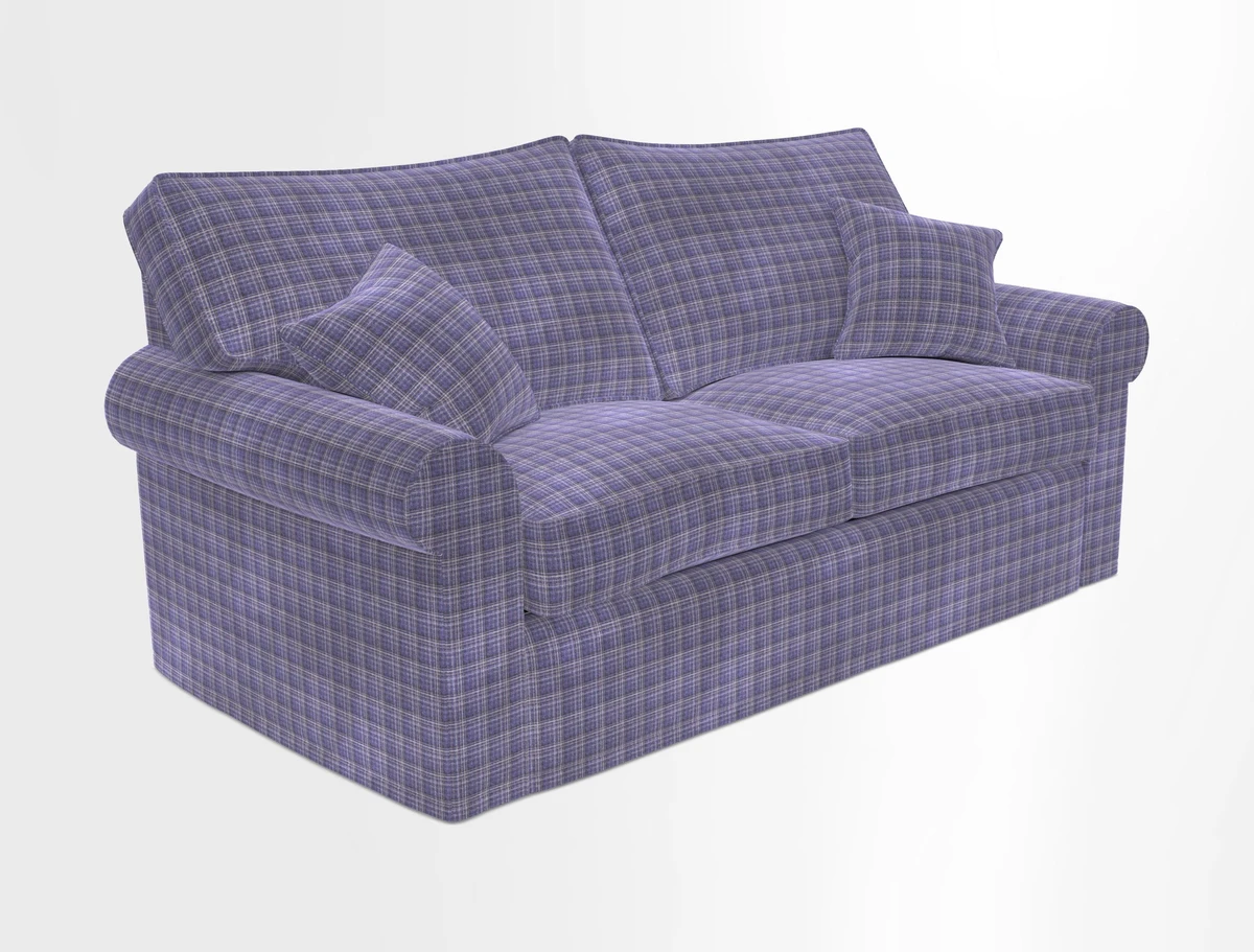 Upperton Sofa Bed in Floral Linen Even So Verde