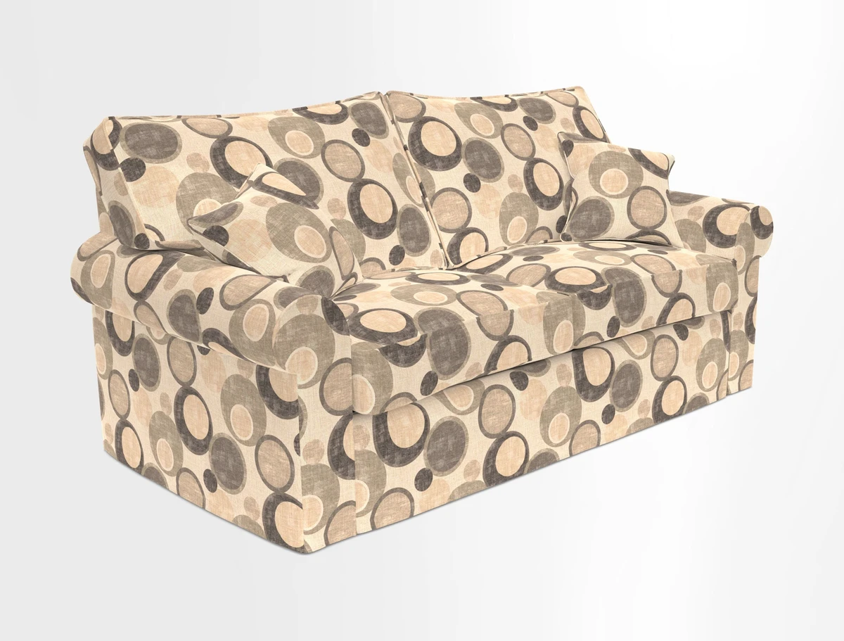 Upperton Sofa Bed in Floral Linen Even So Verde