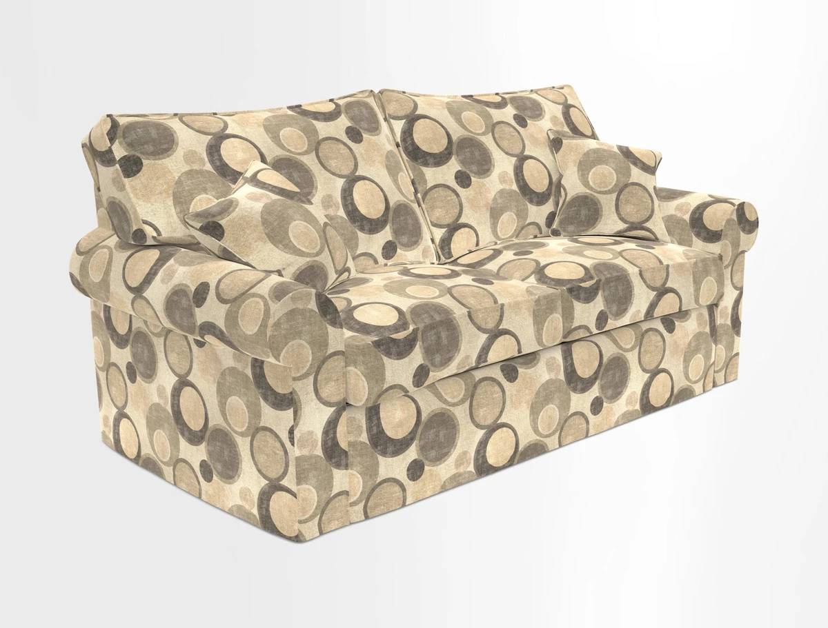 Upperton Sofa Bed in Floral Linen Even So Verde