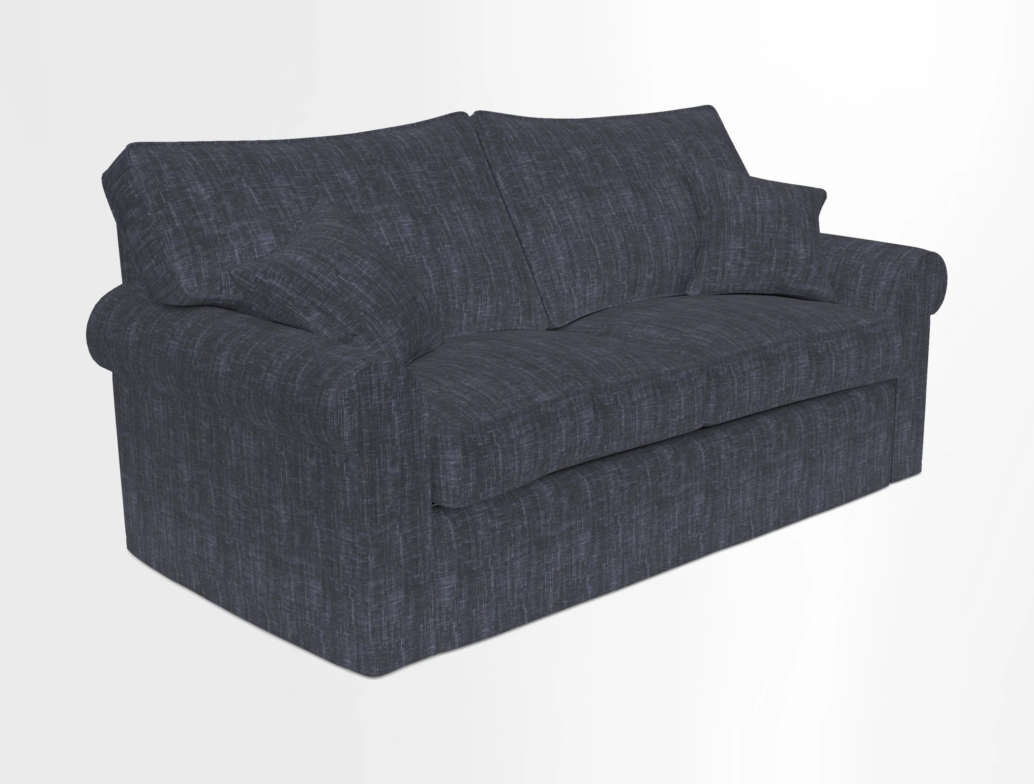 Upperton Sofa Bed in Floral Linen Even So Verde