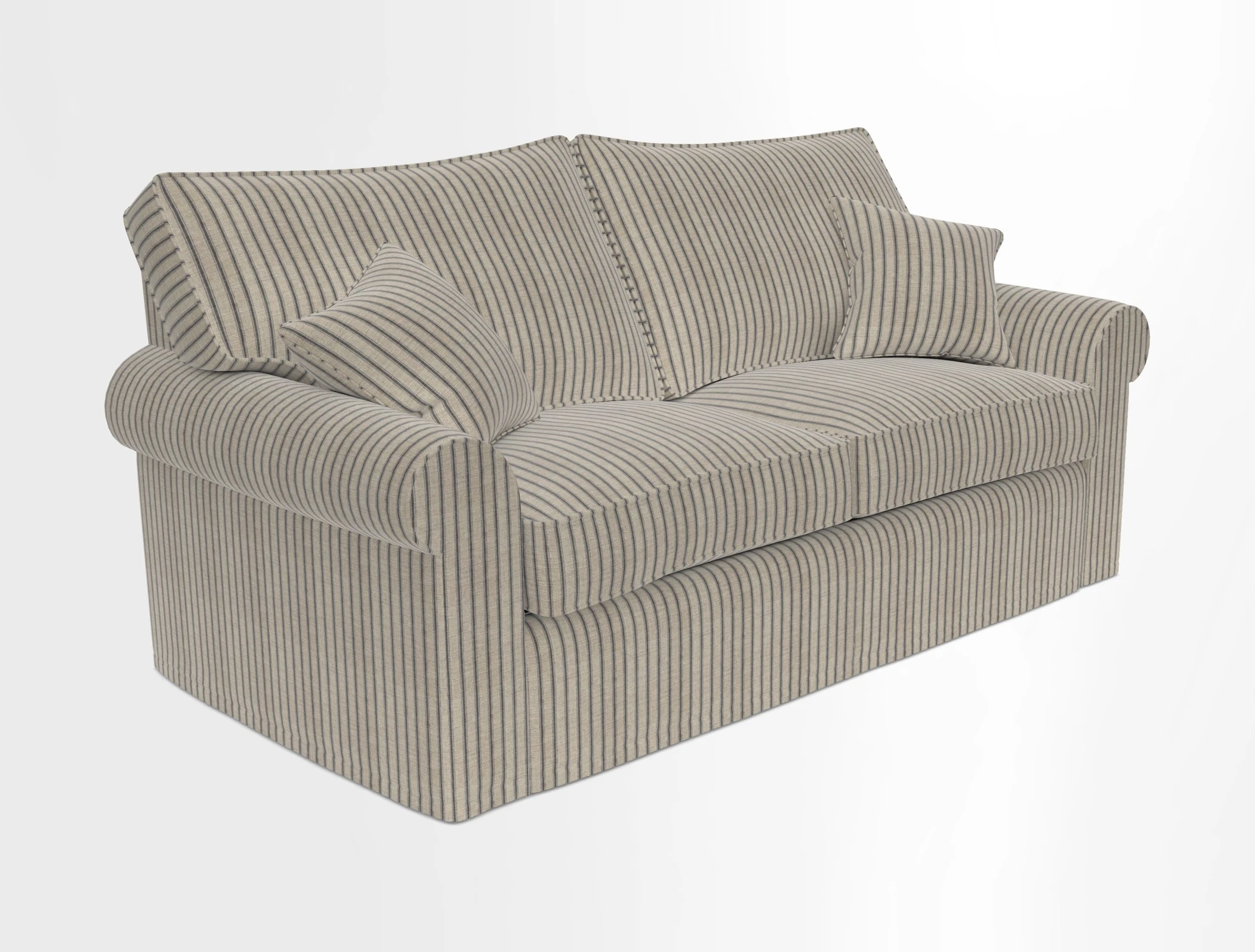 Upperton Sofa Bed in Floral Linen Even So Verde