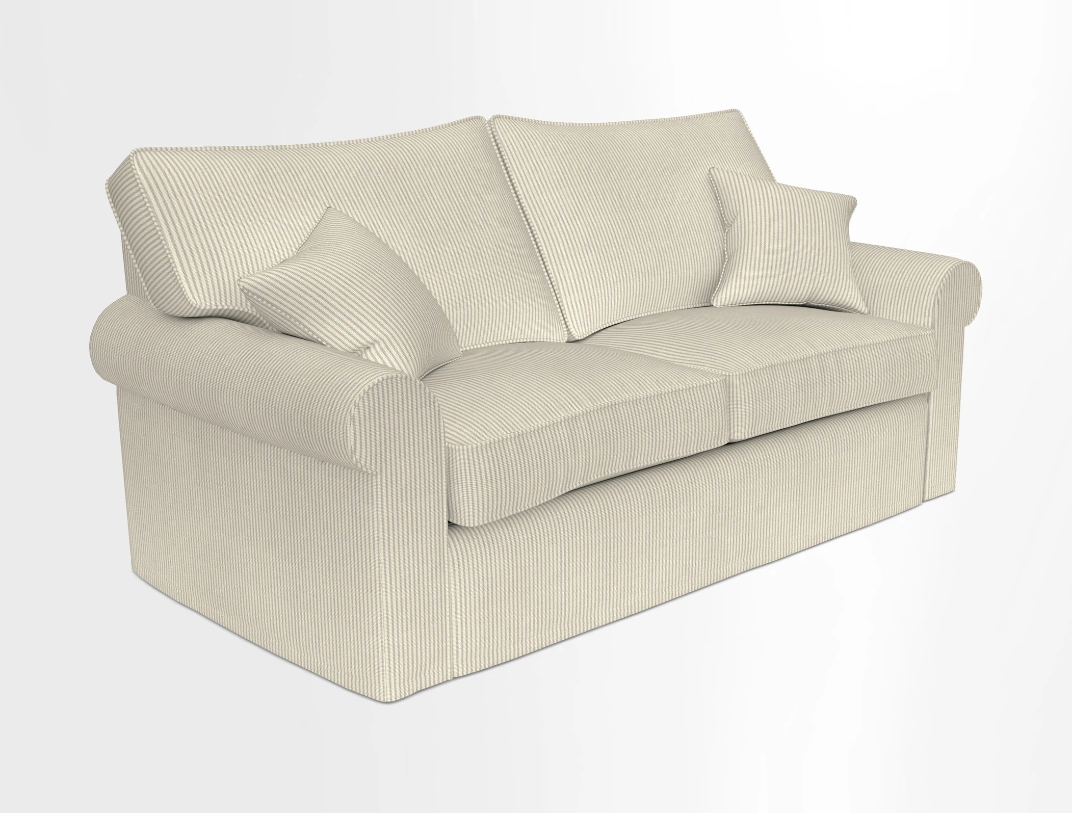 Upperton Sofa Bed in Floral Linen Even So Verde