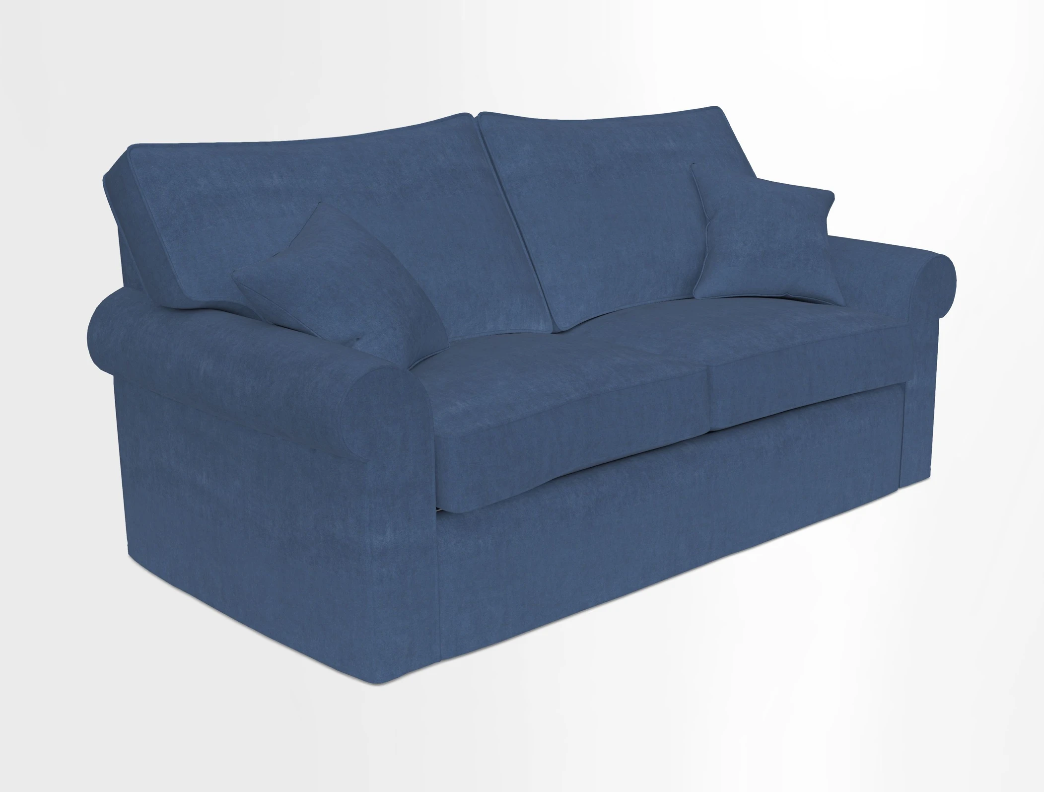 Upperton Sofa Bed in Floral Linen Even So Verde