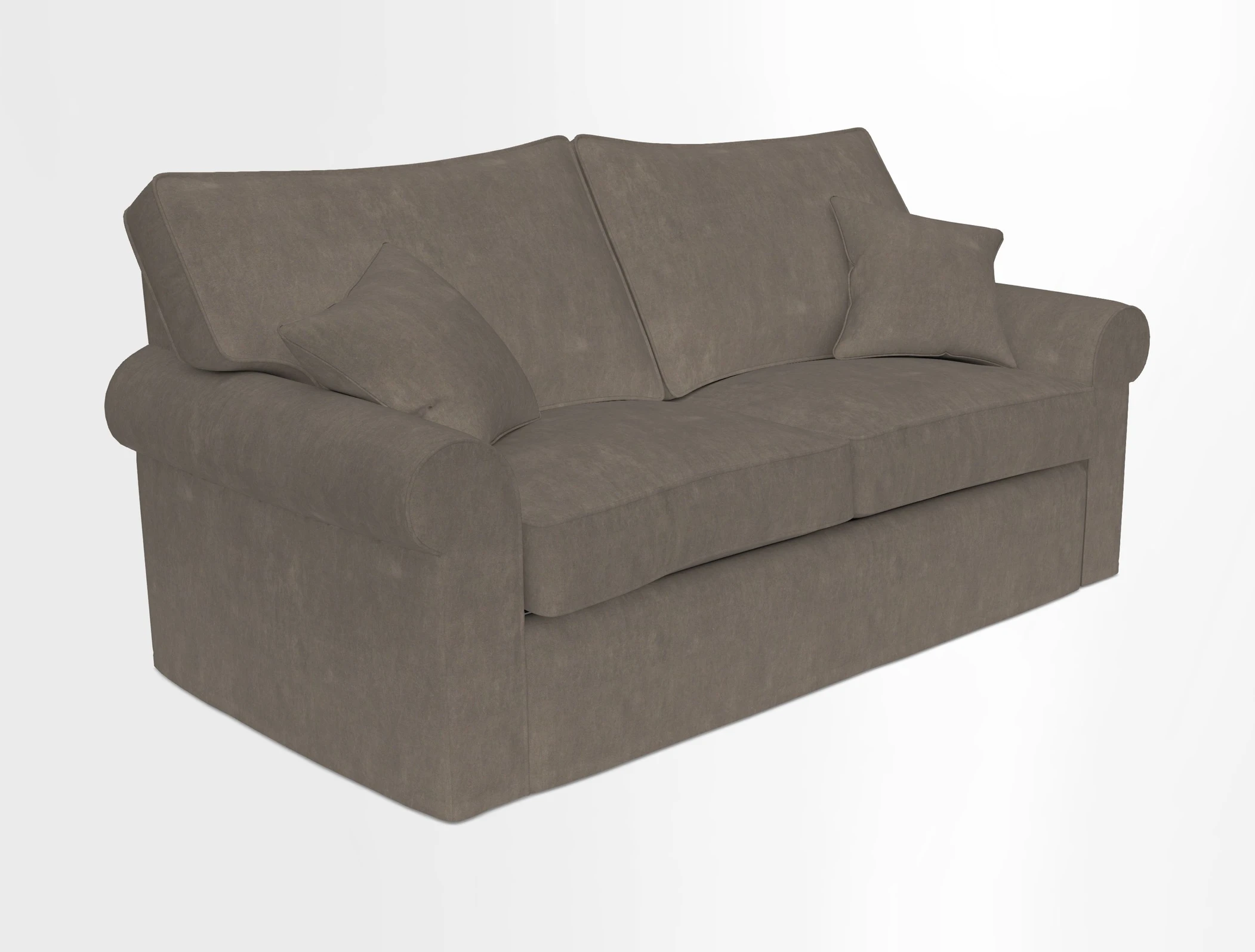 Upperton Sofa Bed in Floral Linen Even So Verde