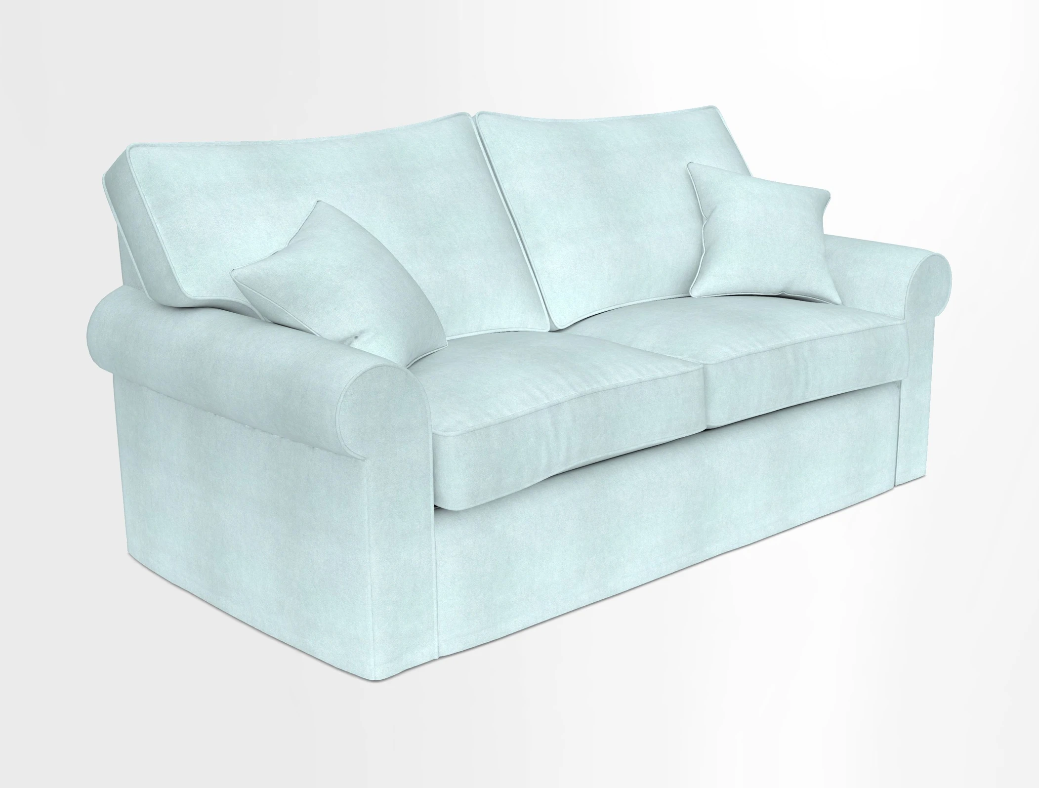 Upperton Sofa Bed in Floral Linen Even So Verde