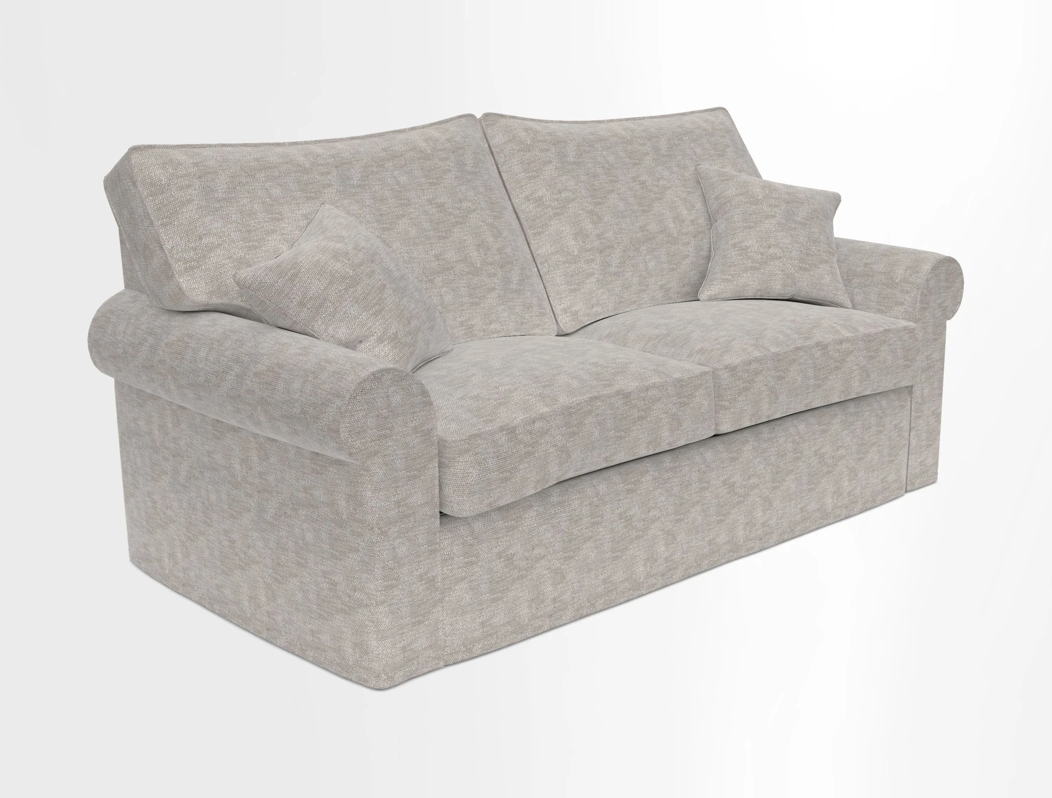 Upperton Sofa Bed in Floral Linen Even So Verde