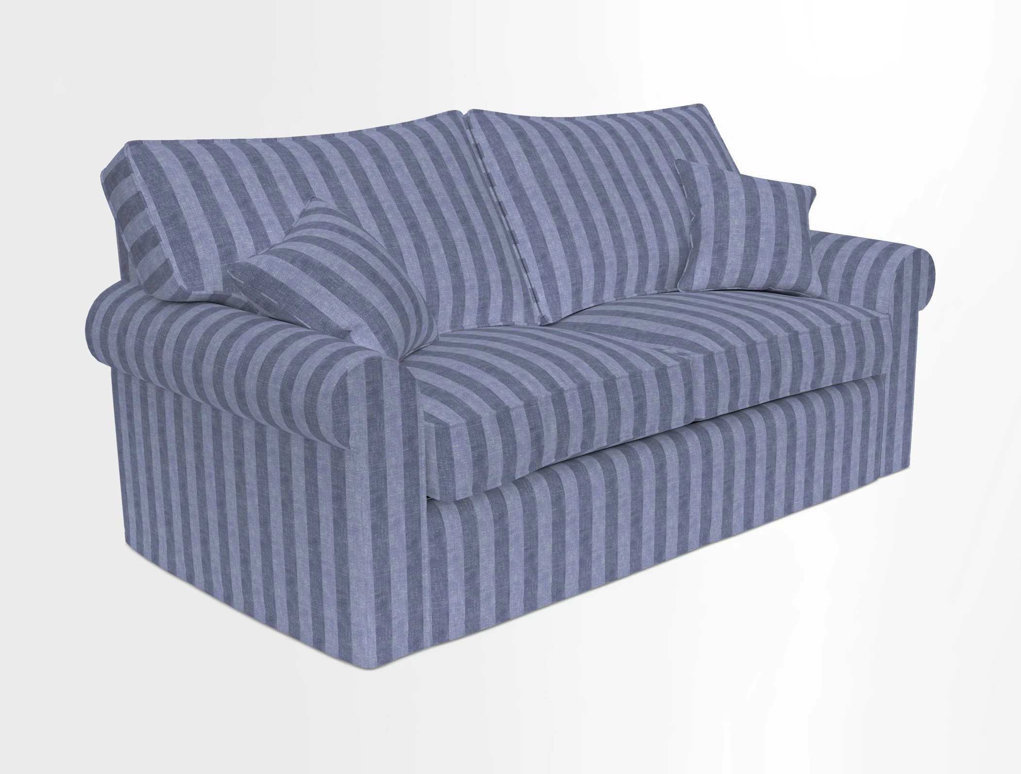 Upperton Sofa Bed in Floral Linen Even So Verde