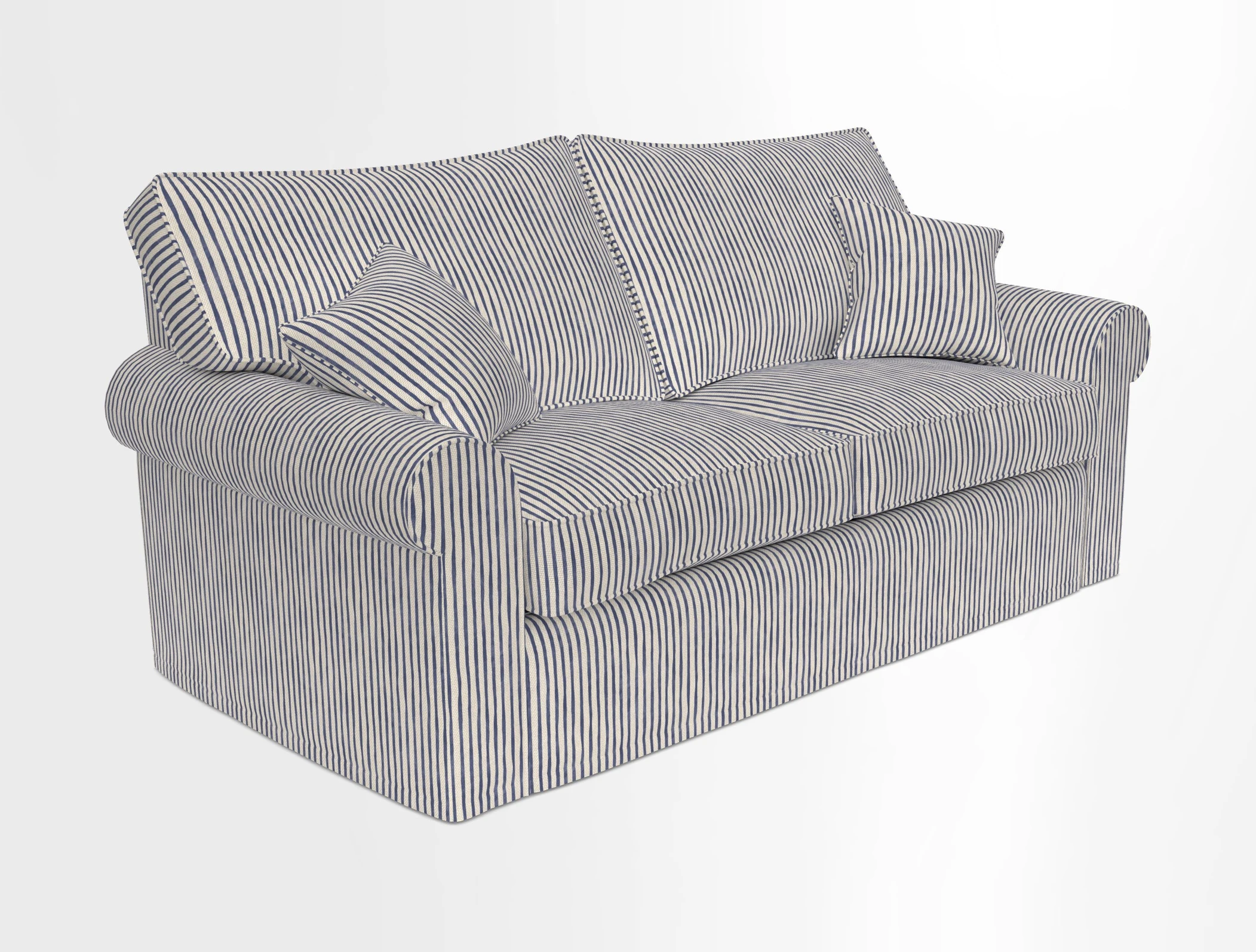 Upperton Sofa Bed in Floral Linen Even So Verde