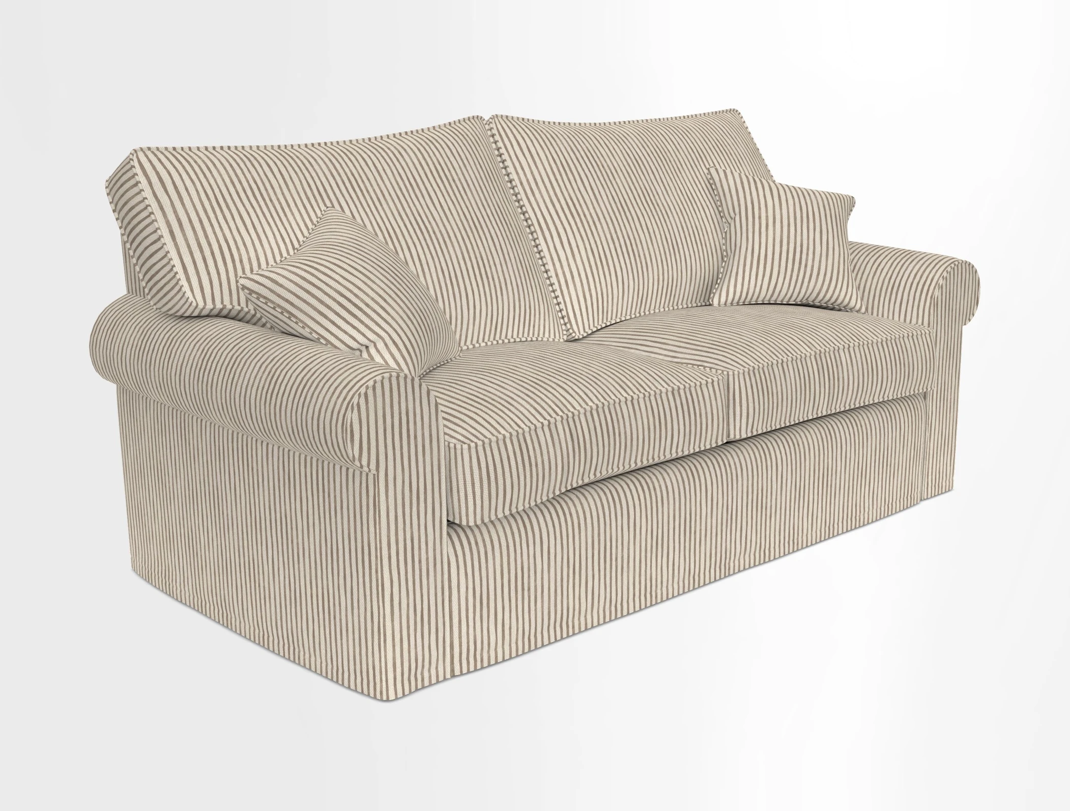 Upperton Sofa Bed in Floral Linen Even So Verde