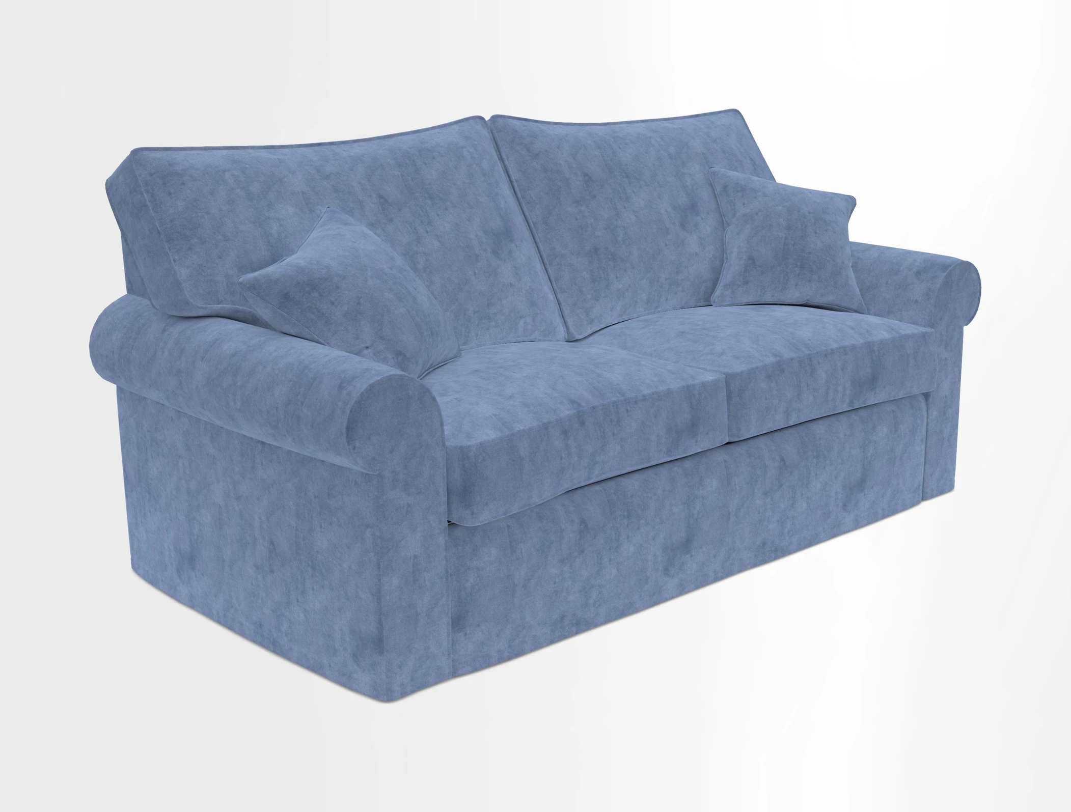 Upperton Sofa Bed in Floral Linen Even So Verde