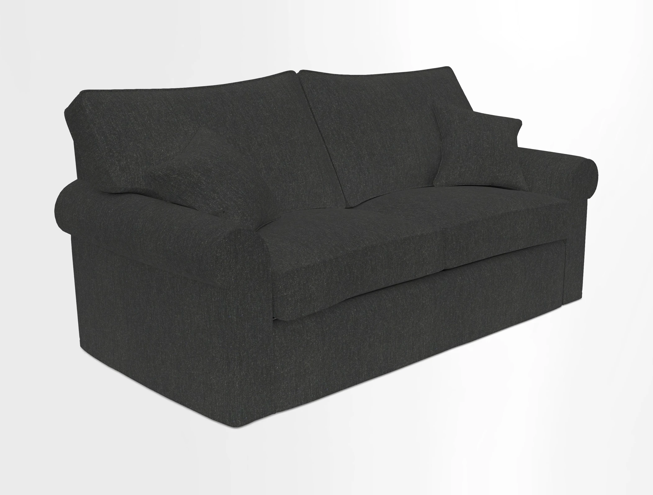 Upperton Sofa Bed in Floral Linen Even So Verde