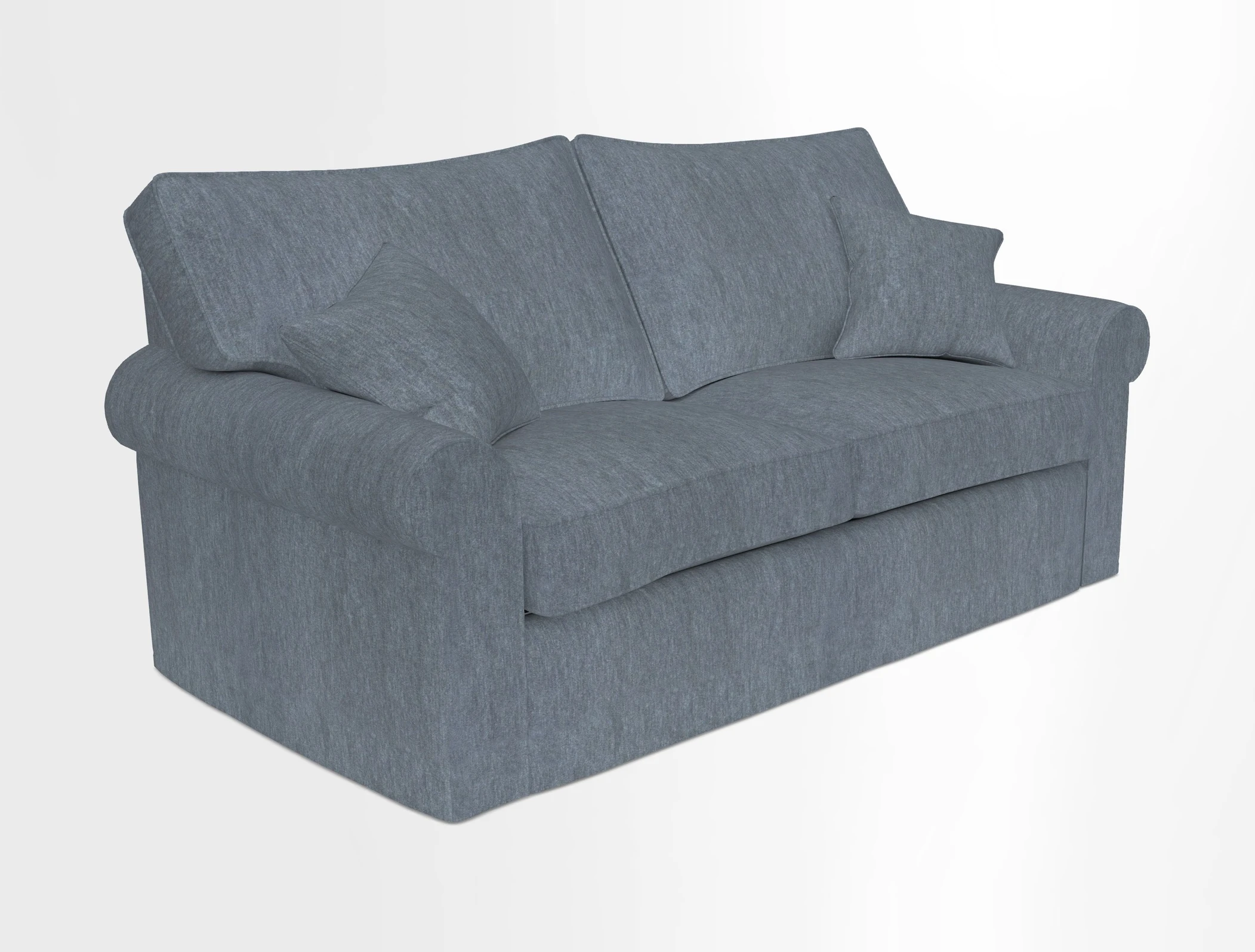 Upperton Sofa Bed in Floral Linen Even So Verde