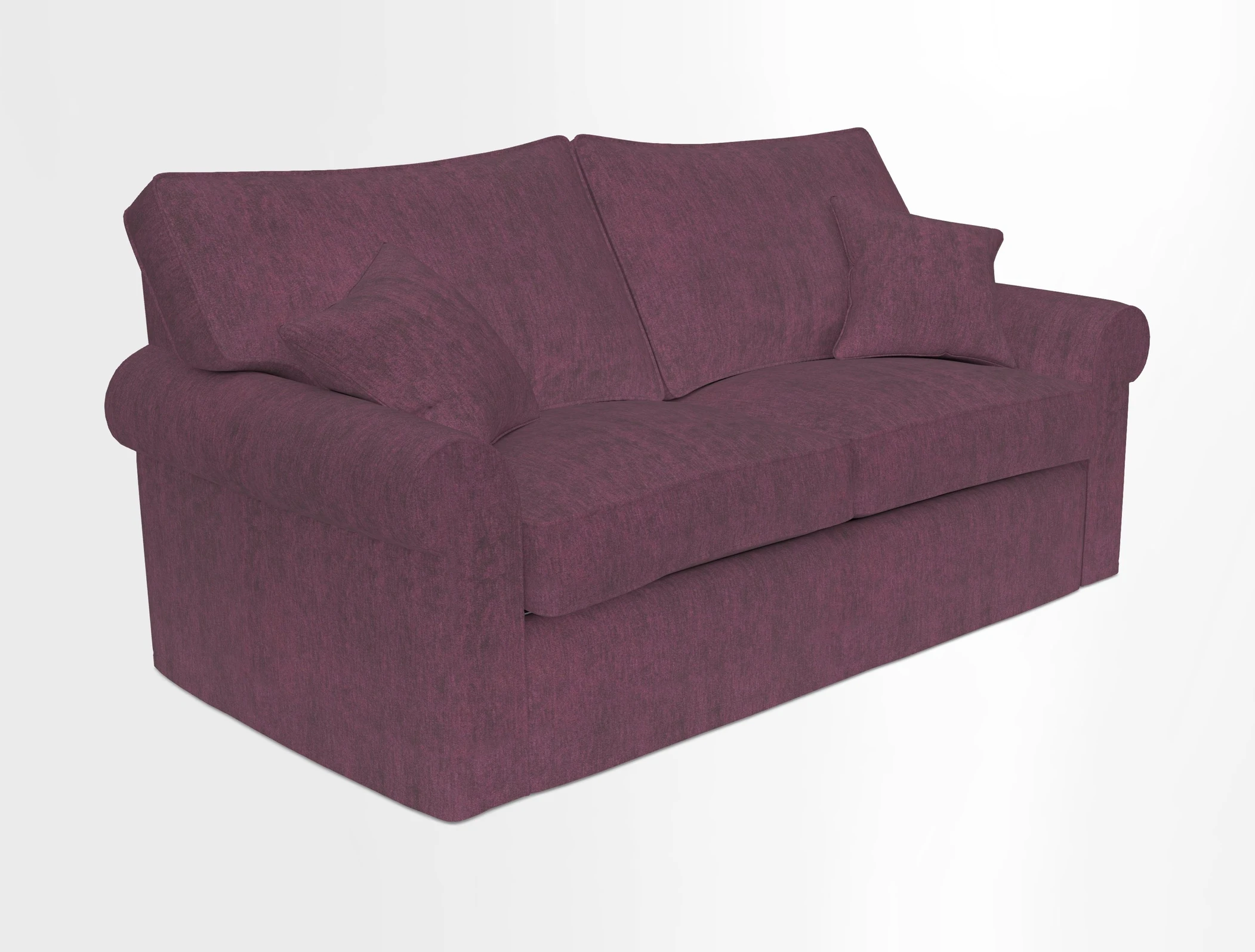 Upperton Sofa Bed in Floral Linen Even So Verde