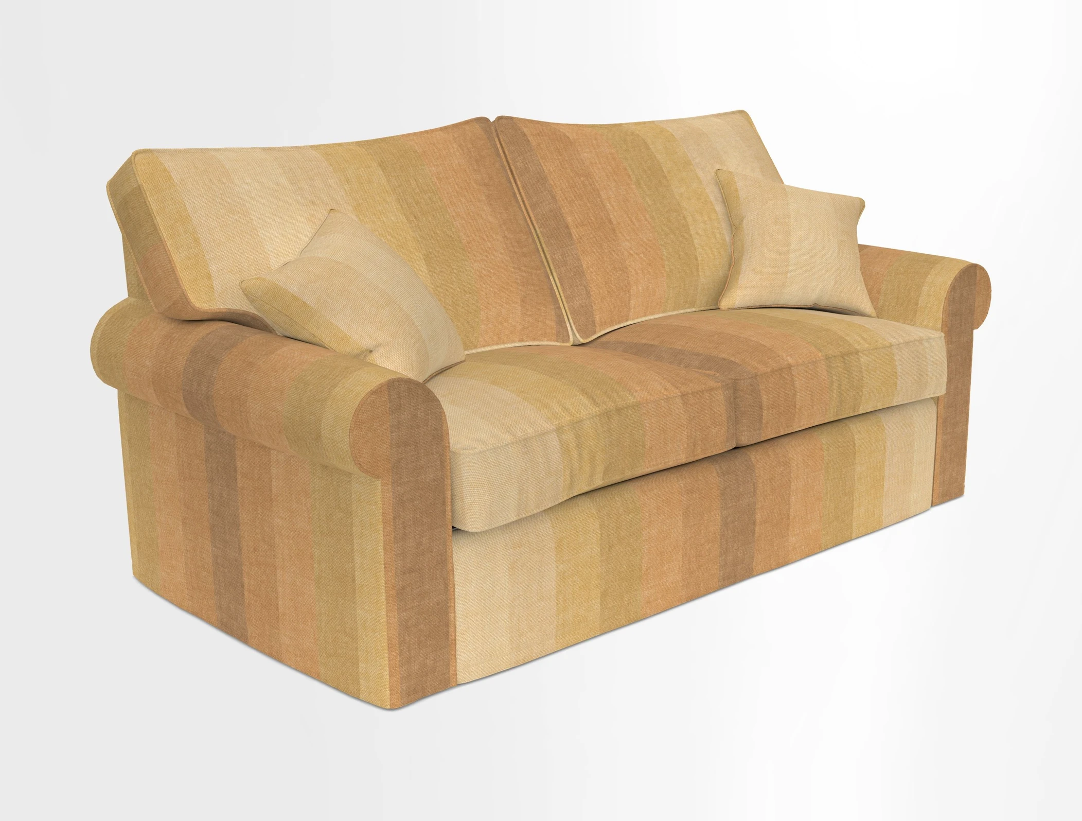 Upperton Sofa Bed in Floral Linen Even So Verde