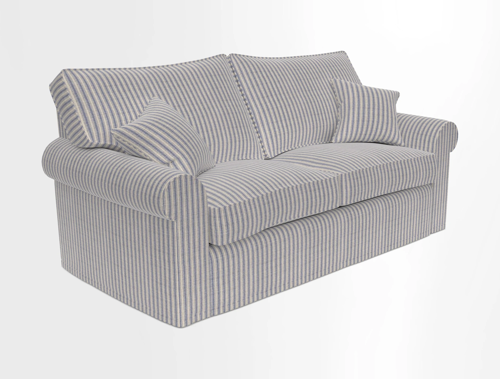 Upperton Sofa Bed in Floral Linen Even So Verde