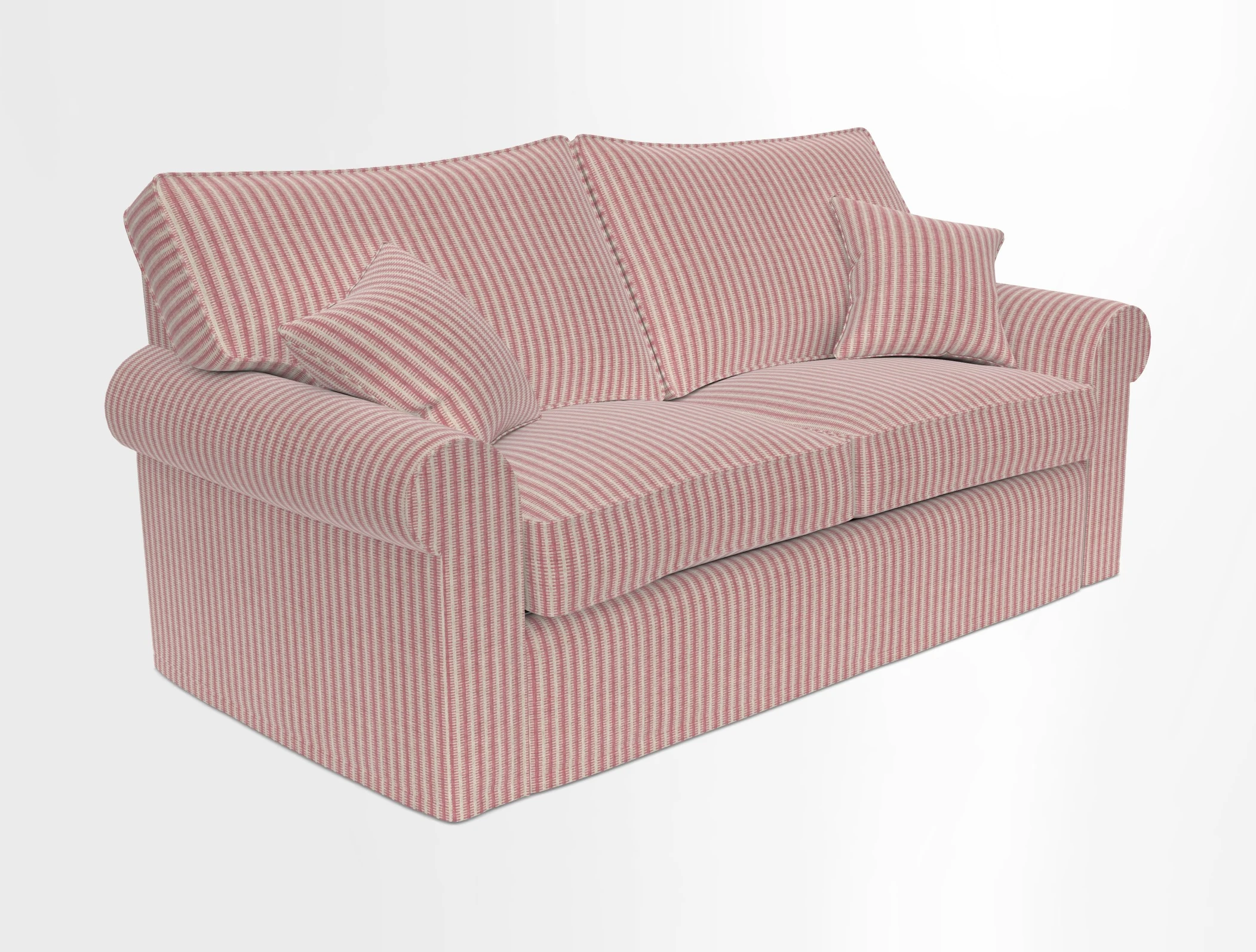 Upperton Sofa Bed in Floral Linen Even So Verde