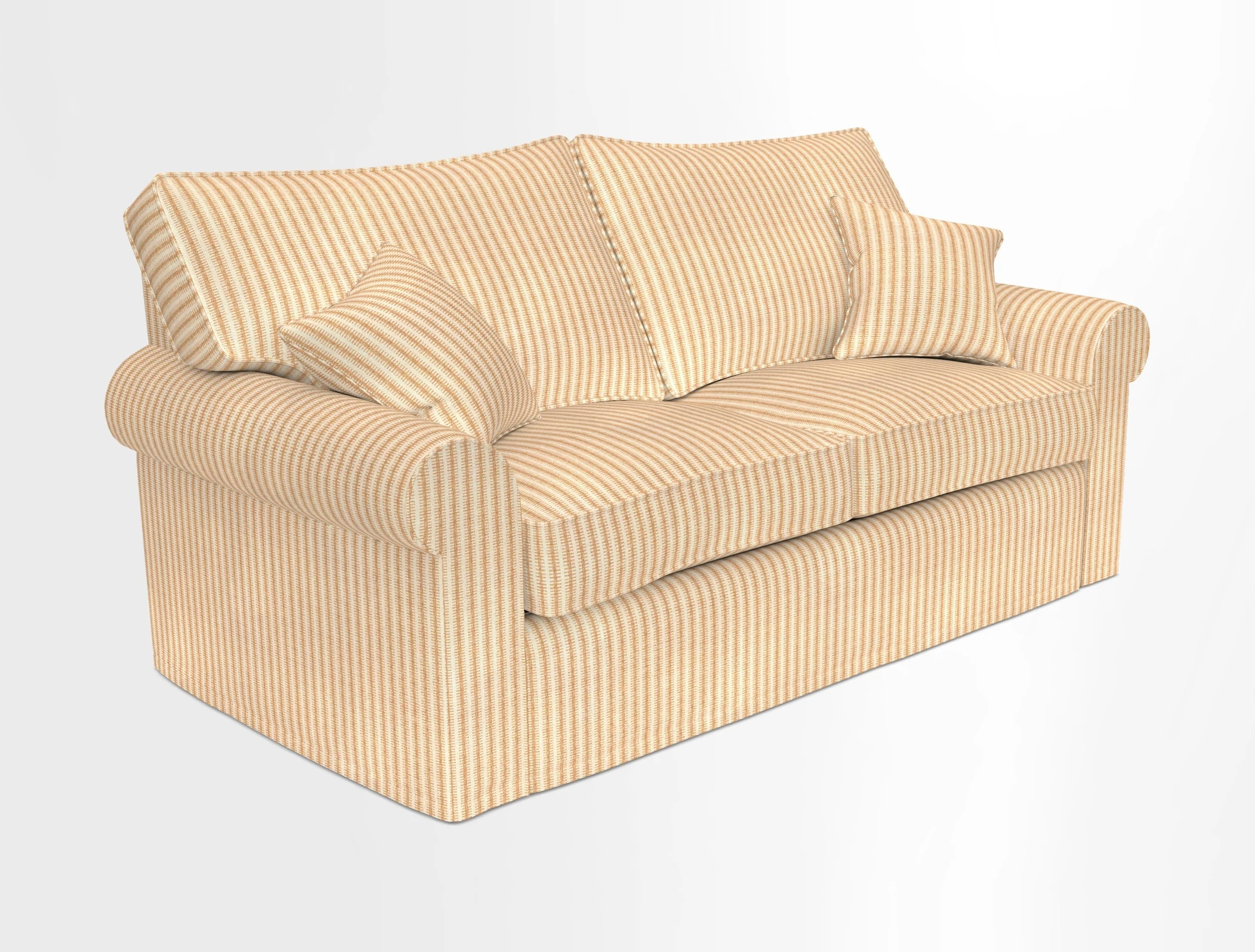 Upperton Sofa Bed in Floral Linen Even So Verde