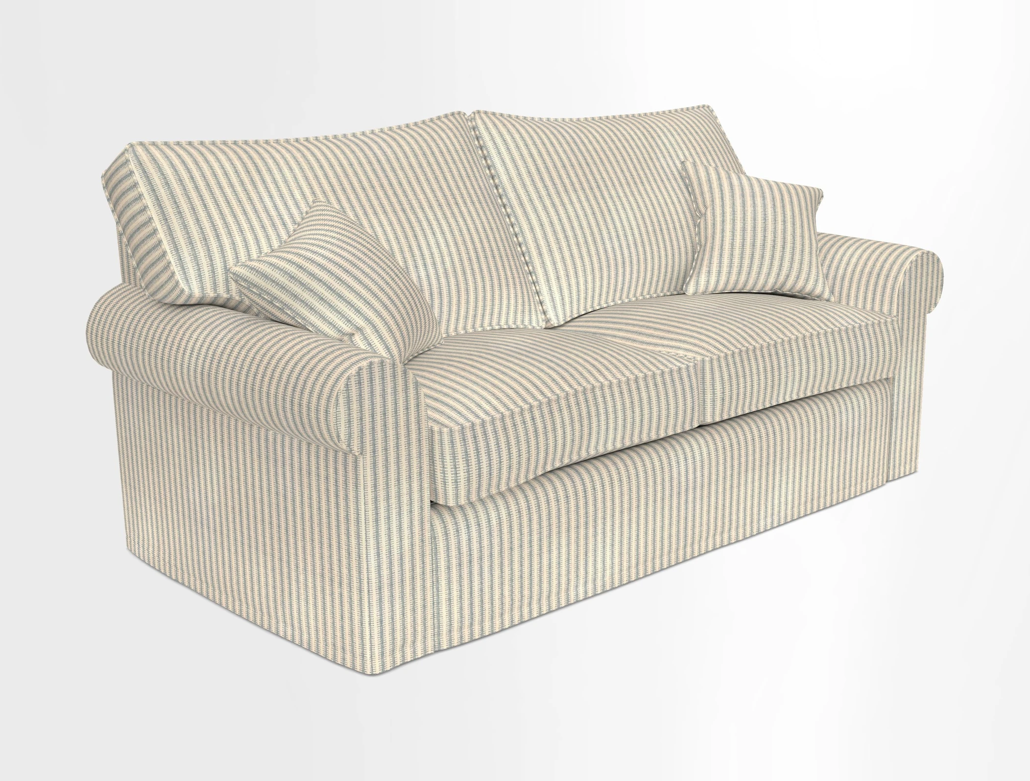 Upperton Sofa Bed in Floral Linen Even So Verde