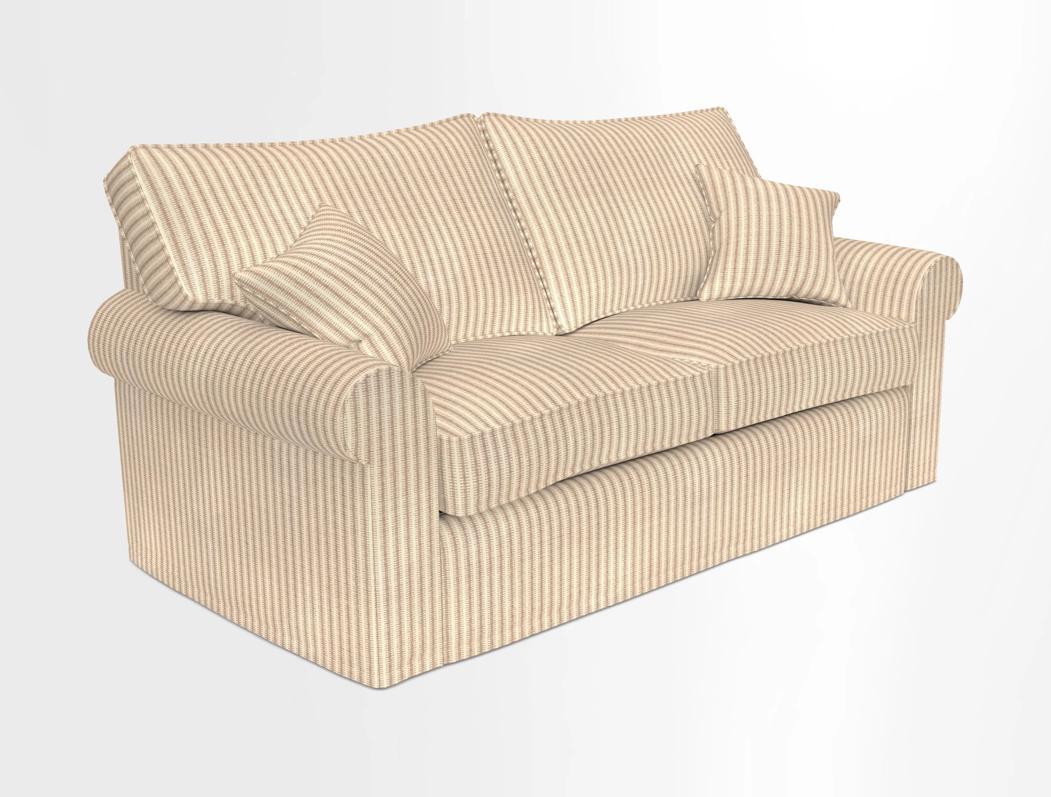 Upperton Sofa Bed in Floral Linen Even So Verde