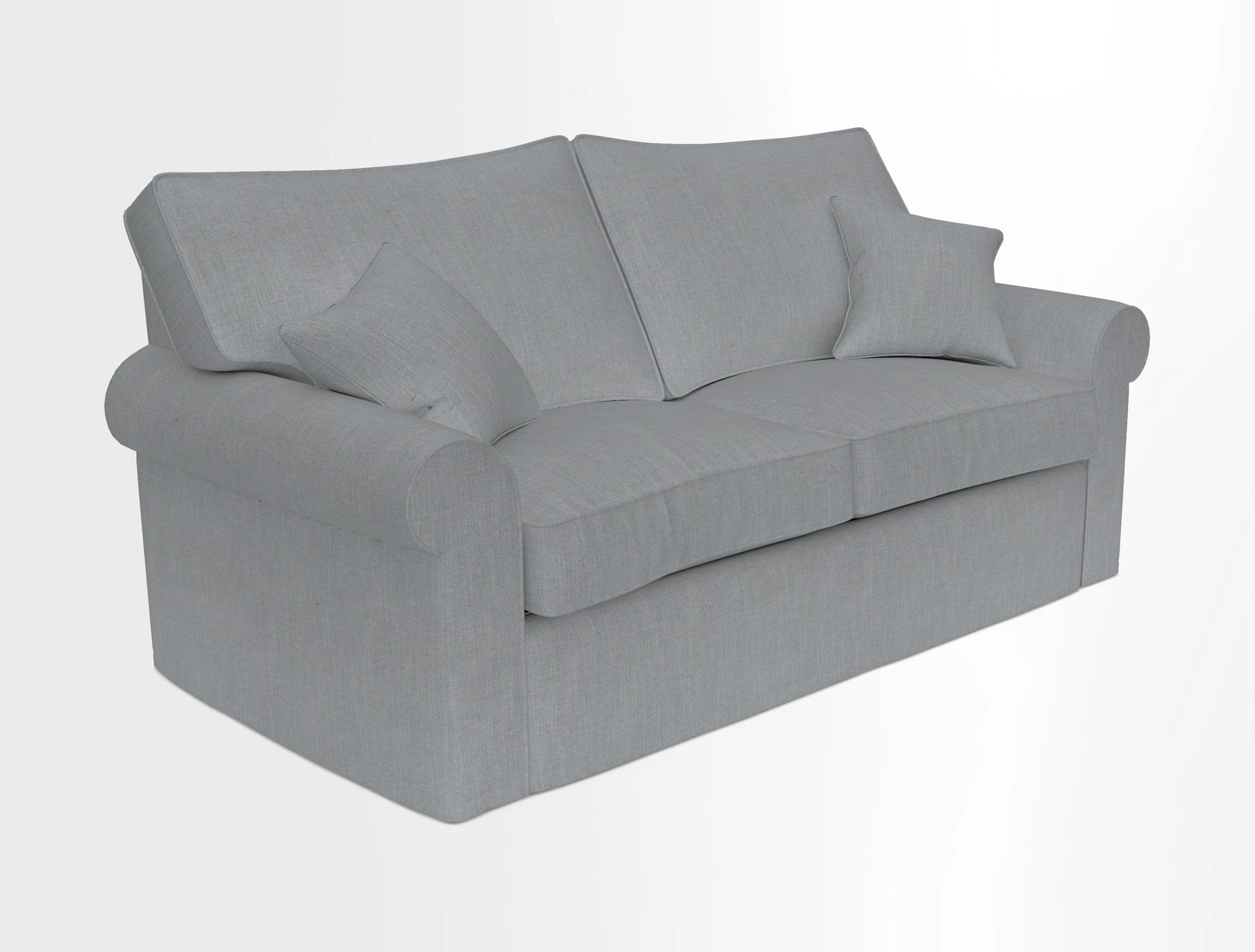 Upperton Sofa Bed in Floral Linen Even So Verde