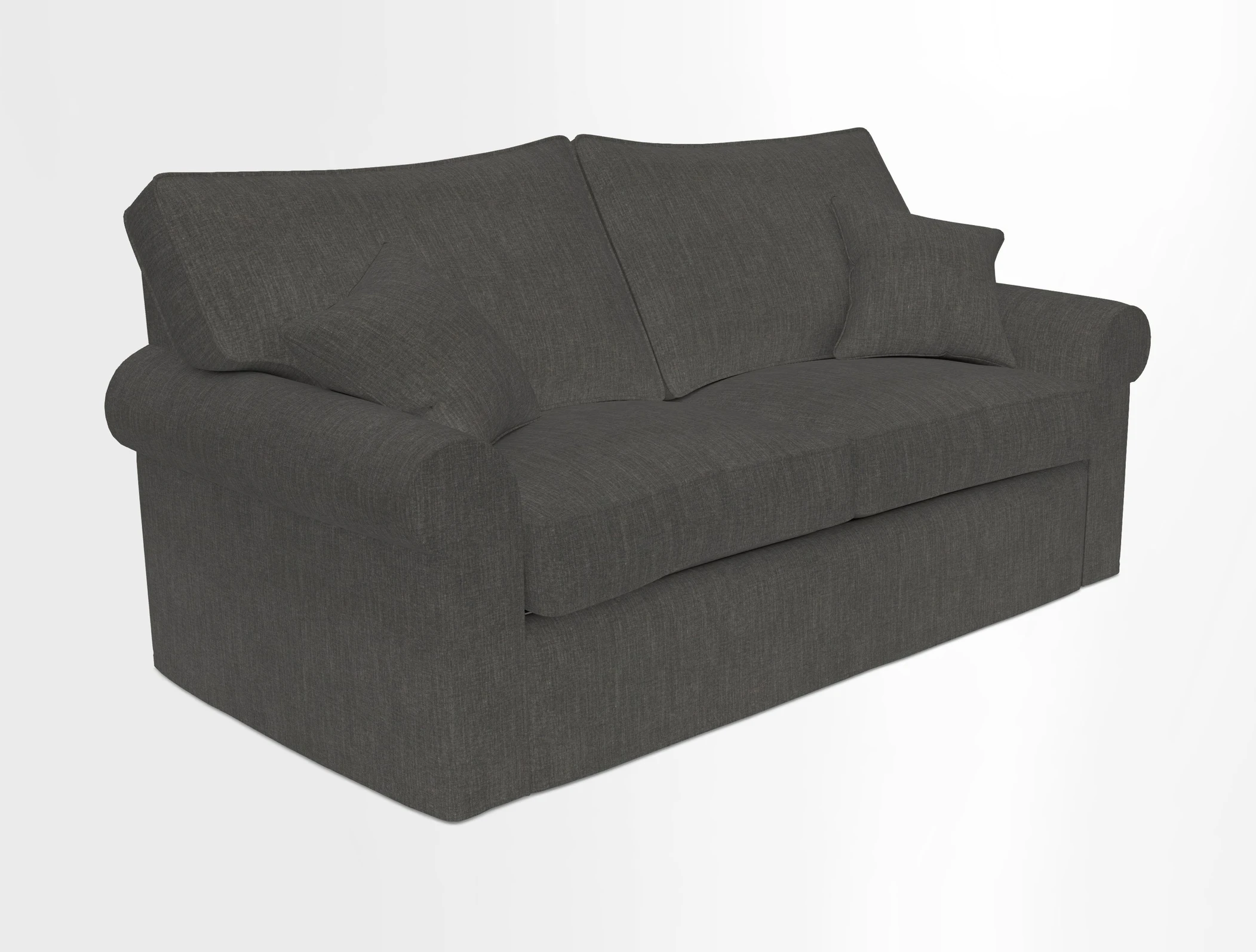 Upperton Sofa Bed in Floral Linen Even So Verde