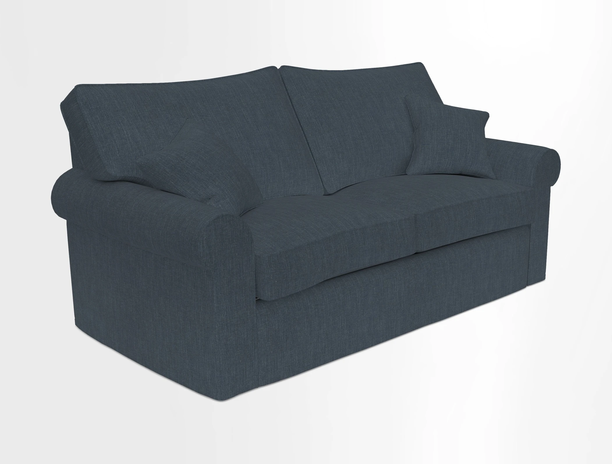 Upperton Sofa Bed in Floral Linen Even So Verde
