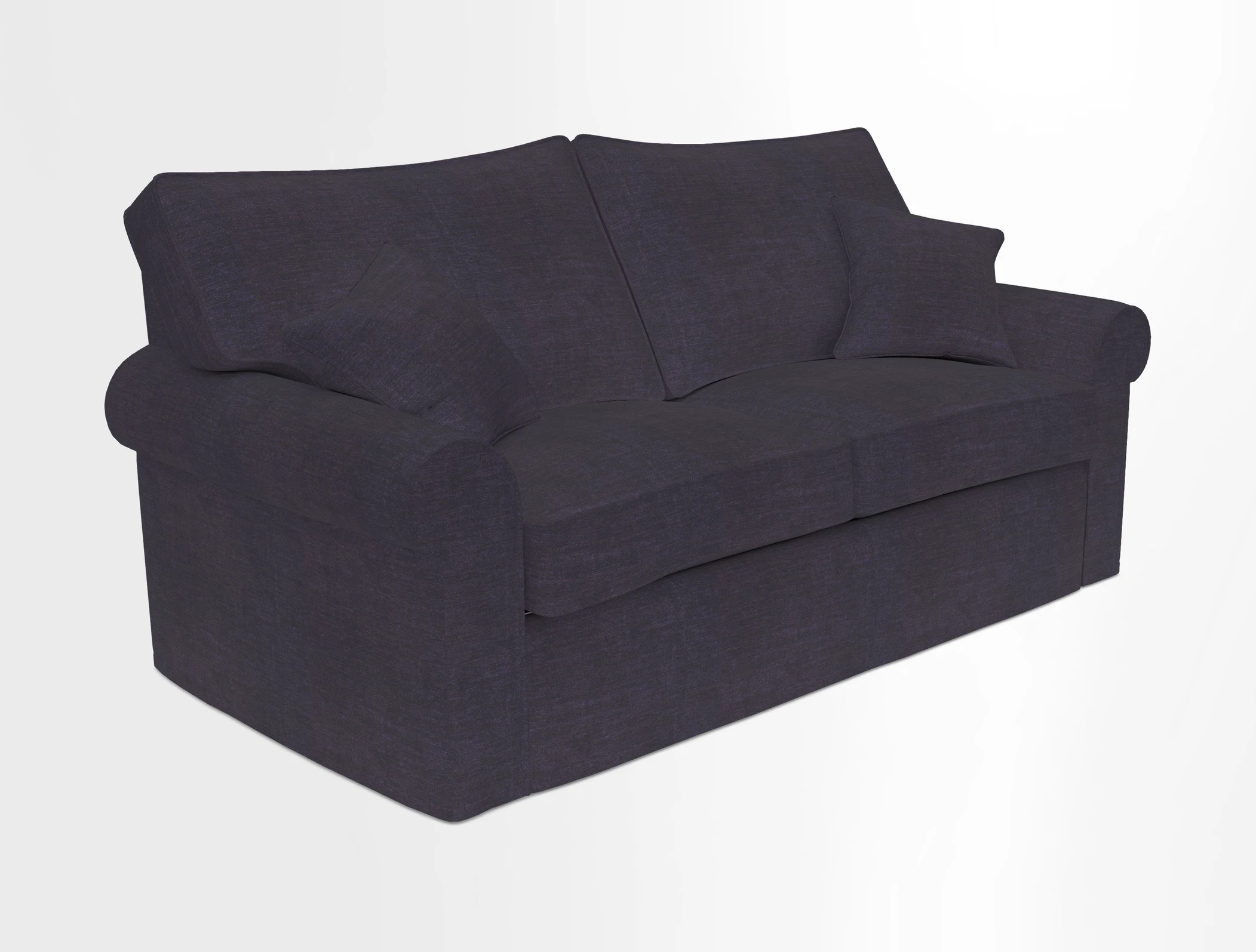 Upperton Sofa Bed in Floral Linen Even So Verde