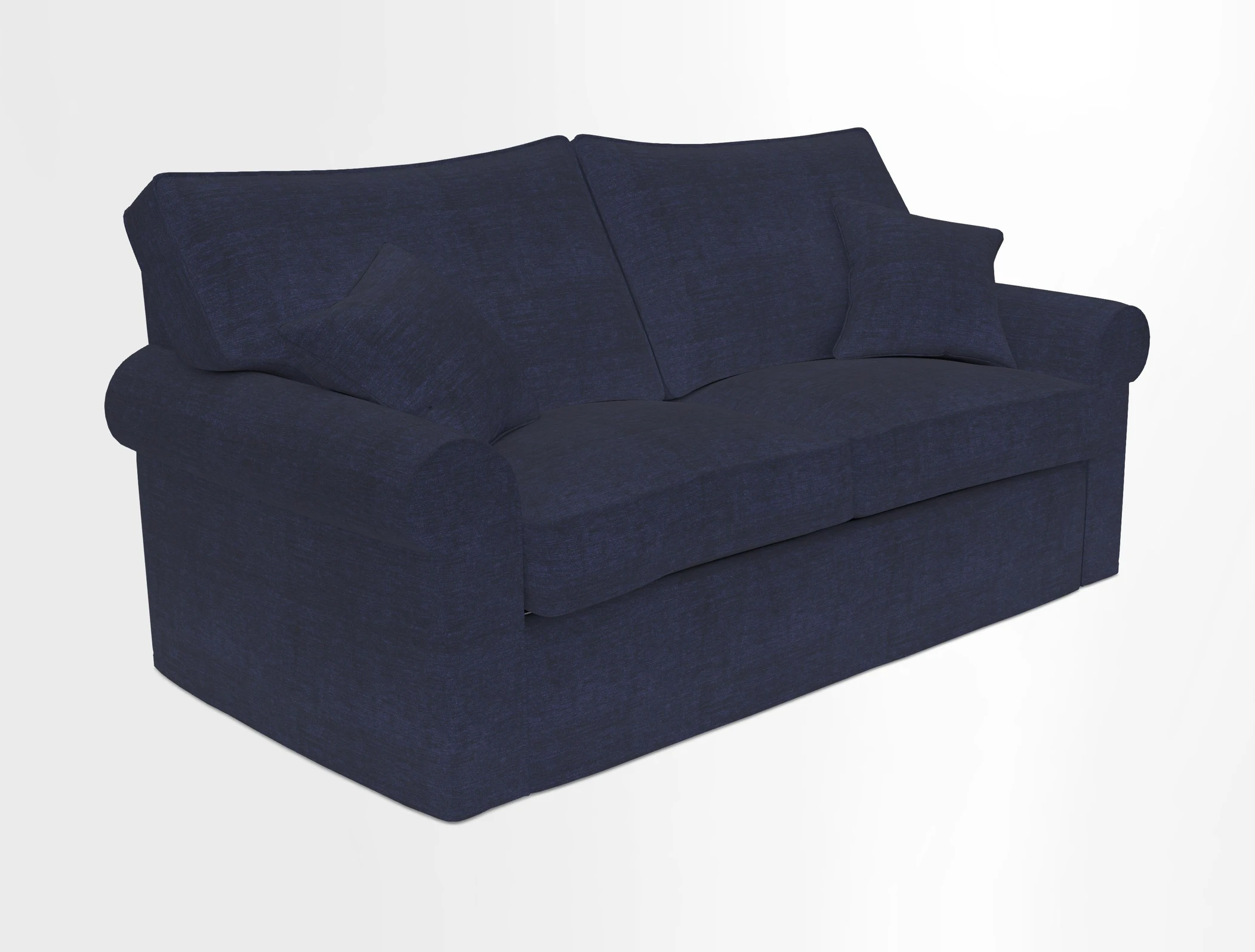 Upperton Sofa Bed in Floral Linen Even So Verde
